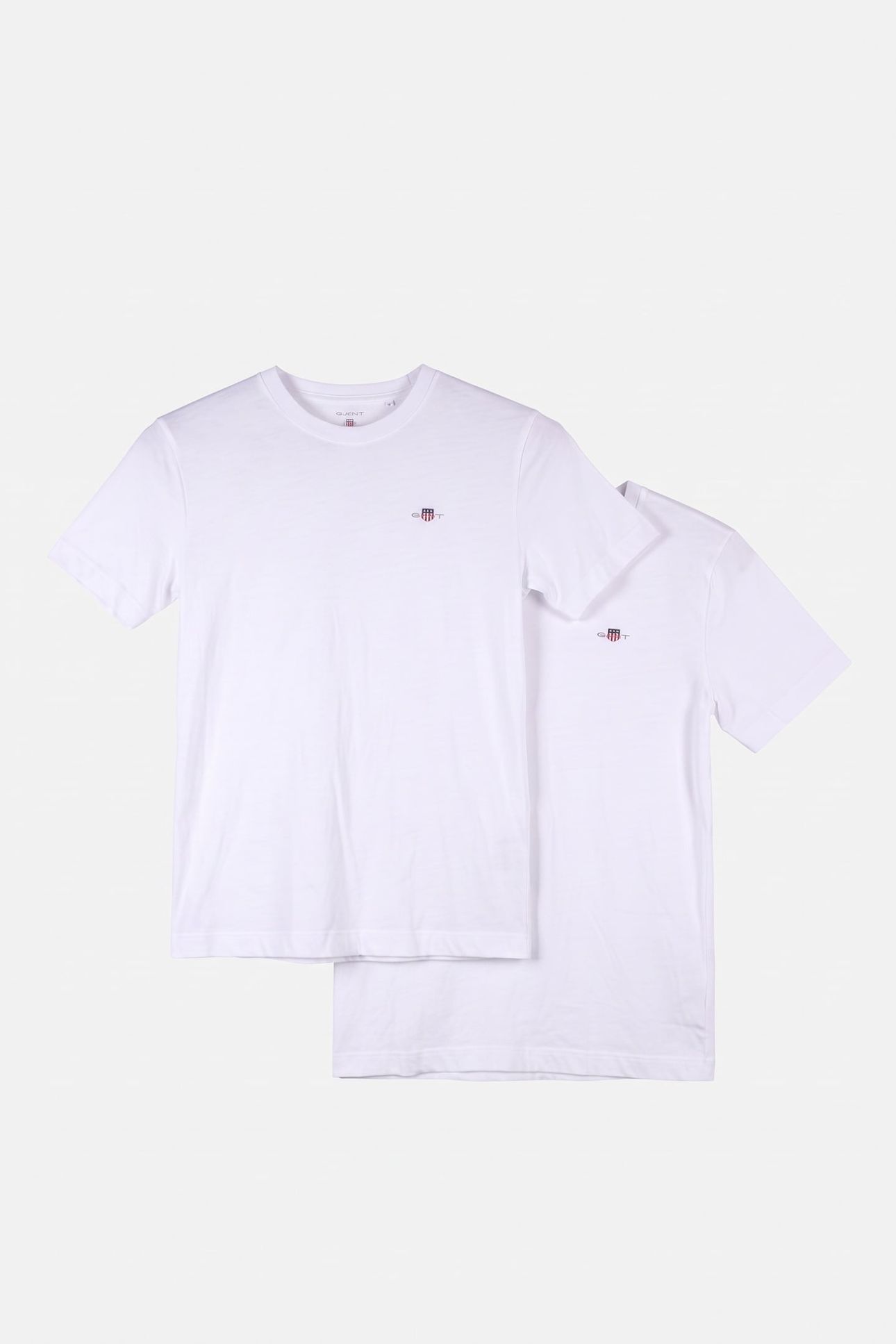 TEEN UNISEX C-NECK T-SHIRT 2-PACK WHITE 1