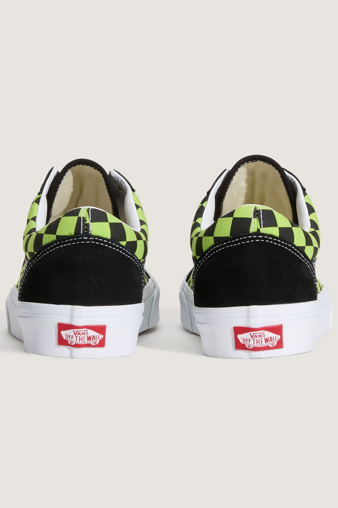 UNISEX OLD SKOOL CHECKERBOARD BLACK/GREEN FOAM 5
