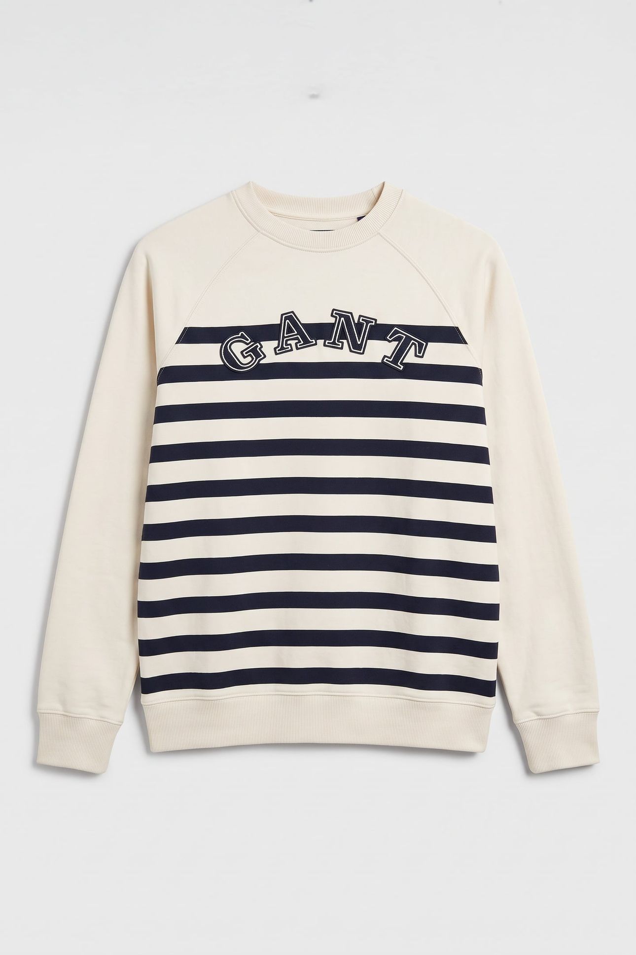 TEEN GIRLS STRIPED HAVEN SWEATSHIRT CREAM 2
