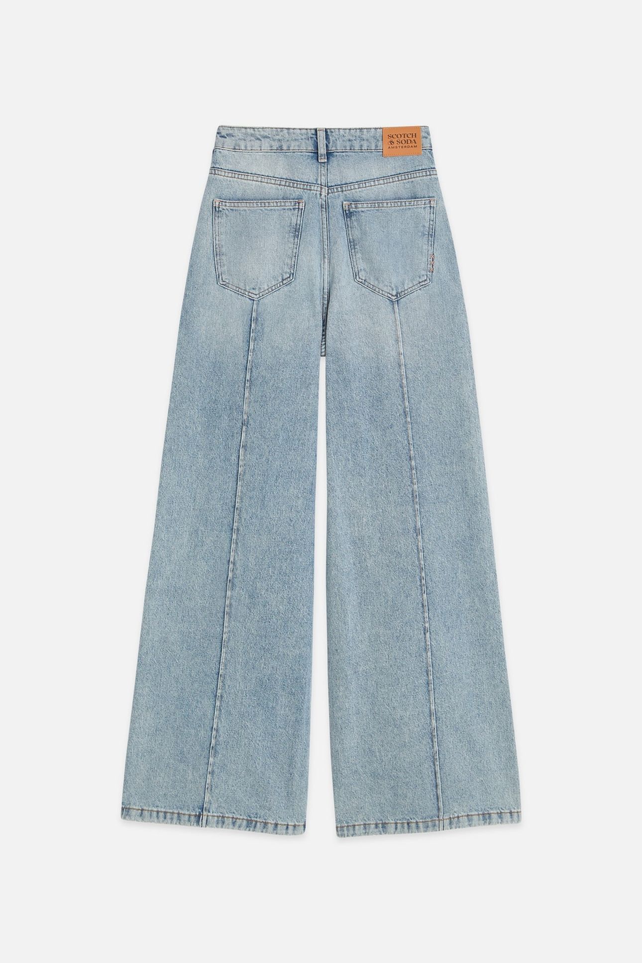 THE WAVE WIDE LEG JEANS VH BRT BLUE 2