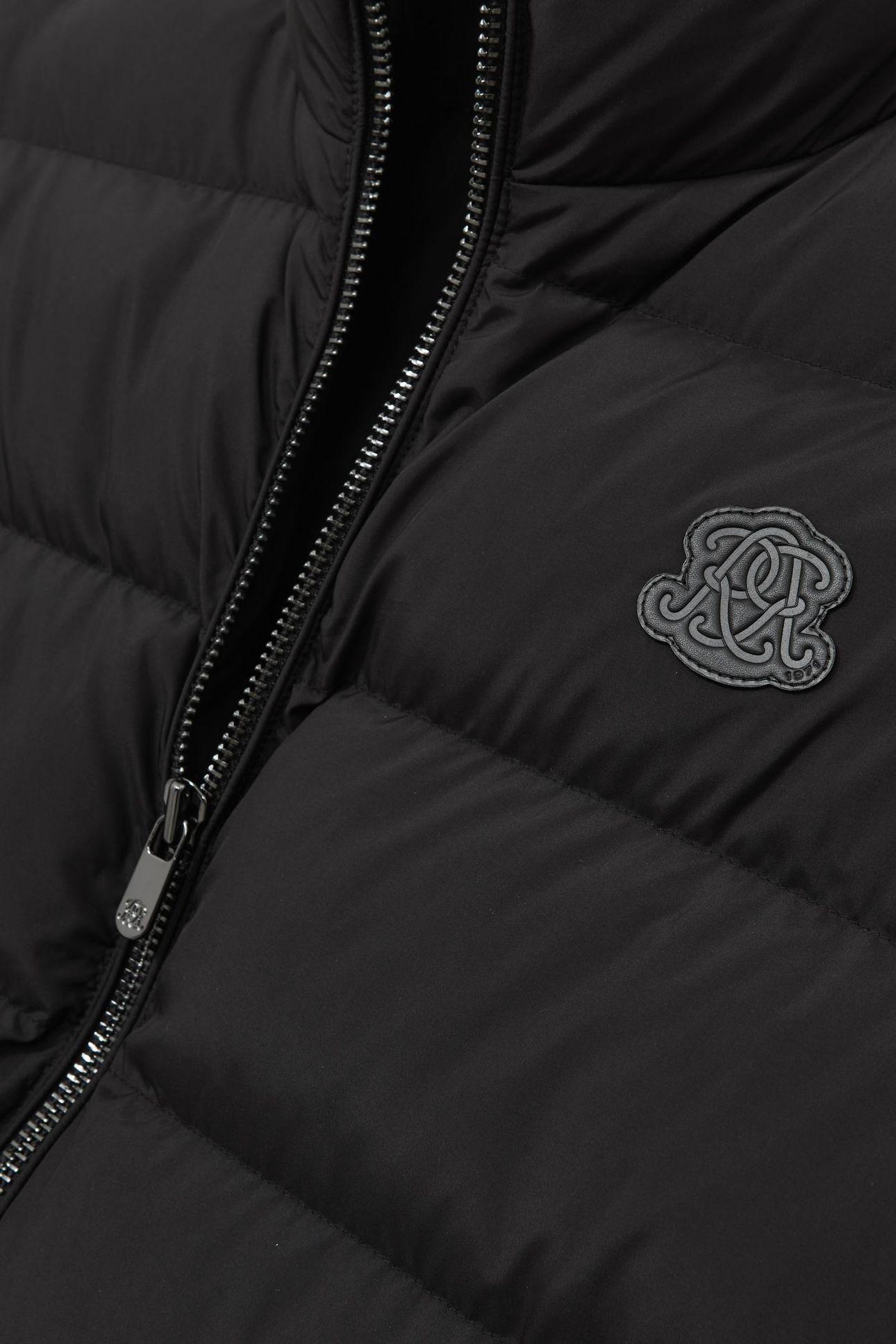 LS QUILTED PUFFER JACKET BLACK 6
