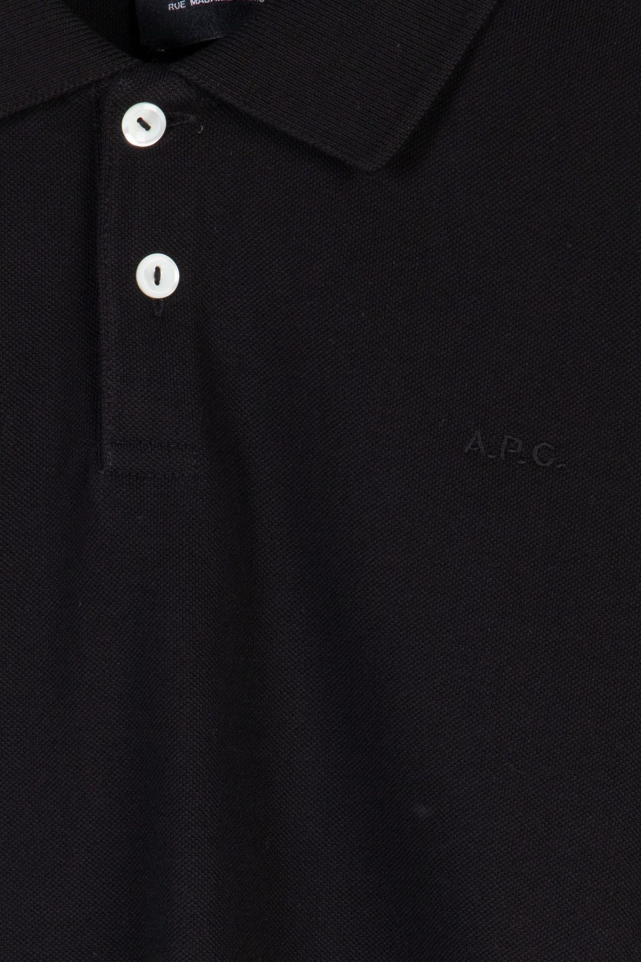 POLO FITTED SHORT SLEEVE BLACK 5