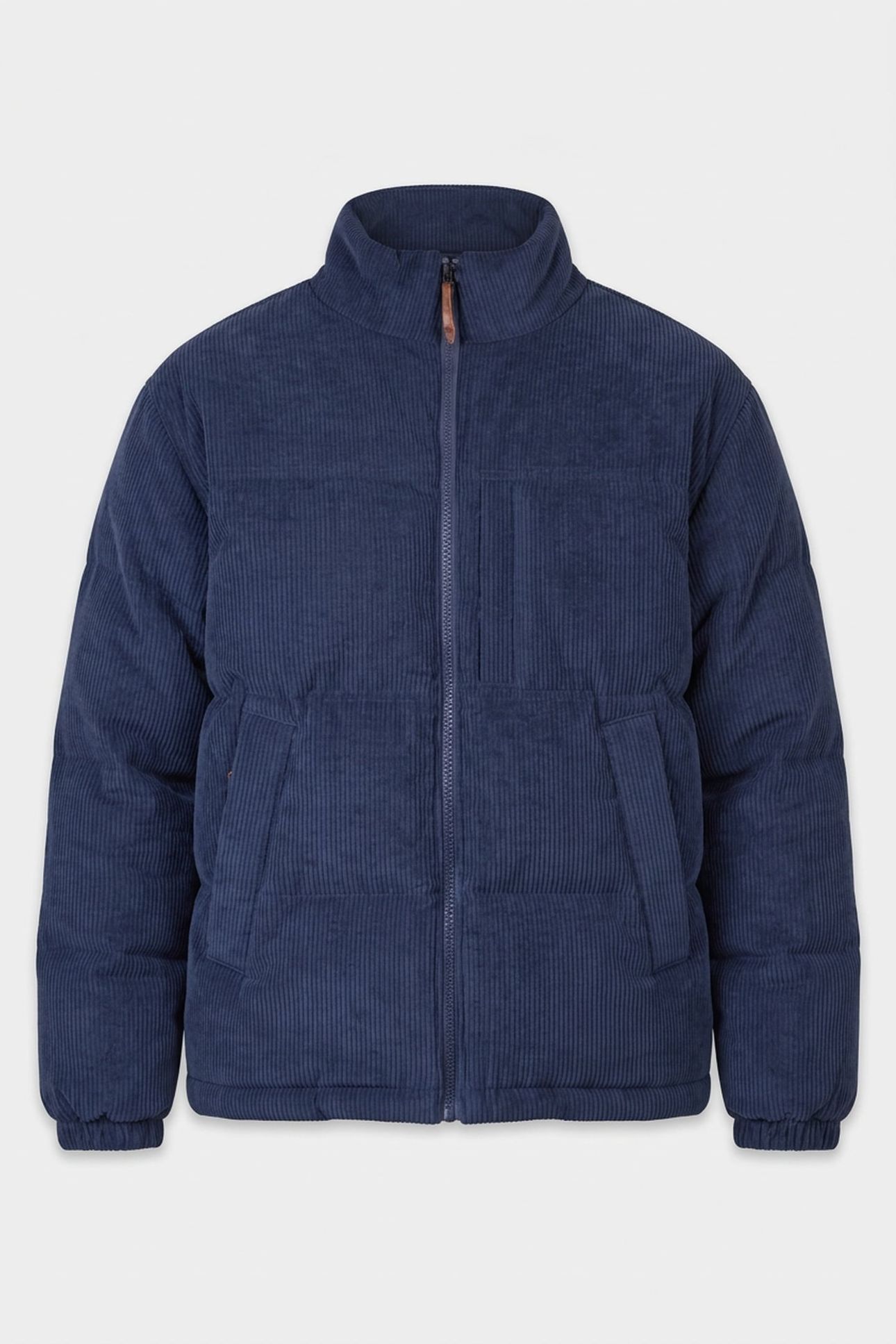 GOOSE EYE WATERPROOF DOWN CORDUROY JACKET PEACOAT 3