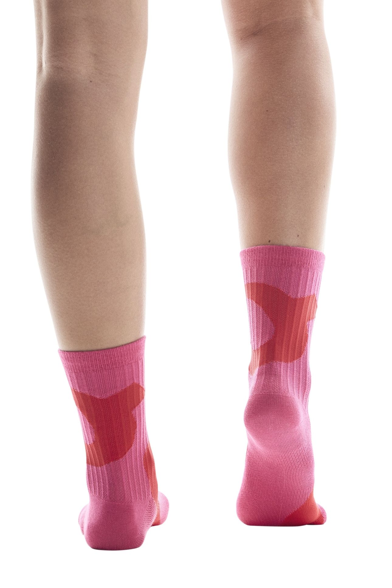 LIQUID LOGO SOCK HIGH 2P 1 UNISEX LIMELIGHT | PINK 3