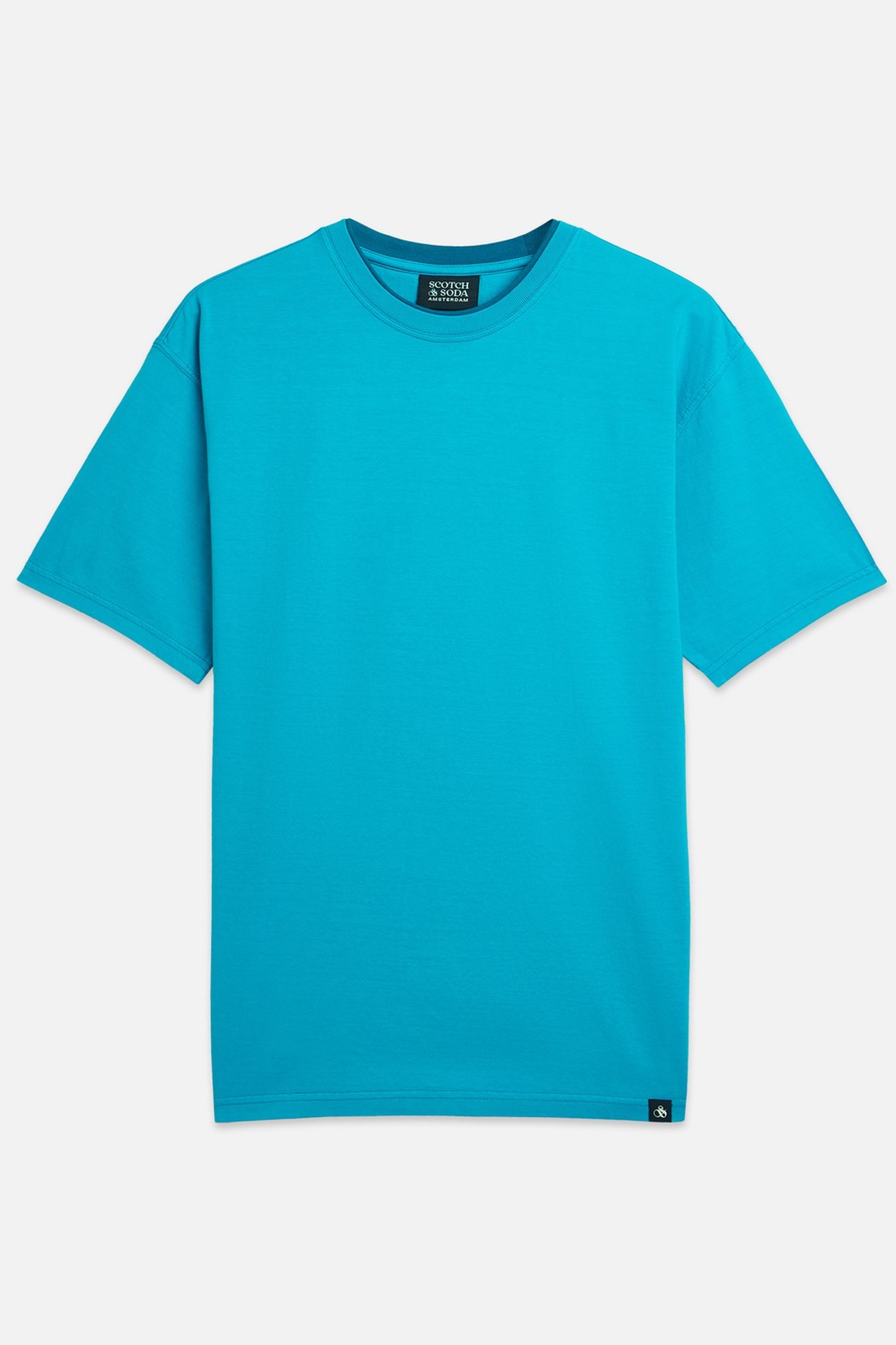 3 CROSSES GARMENTDYED RELAXEDFIT TSHIRT NAVY 4