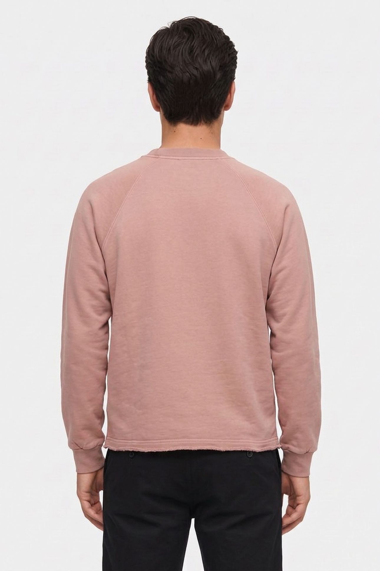 UNISEX SWEATSHIRT KICK OUT POWDER PINK 4