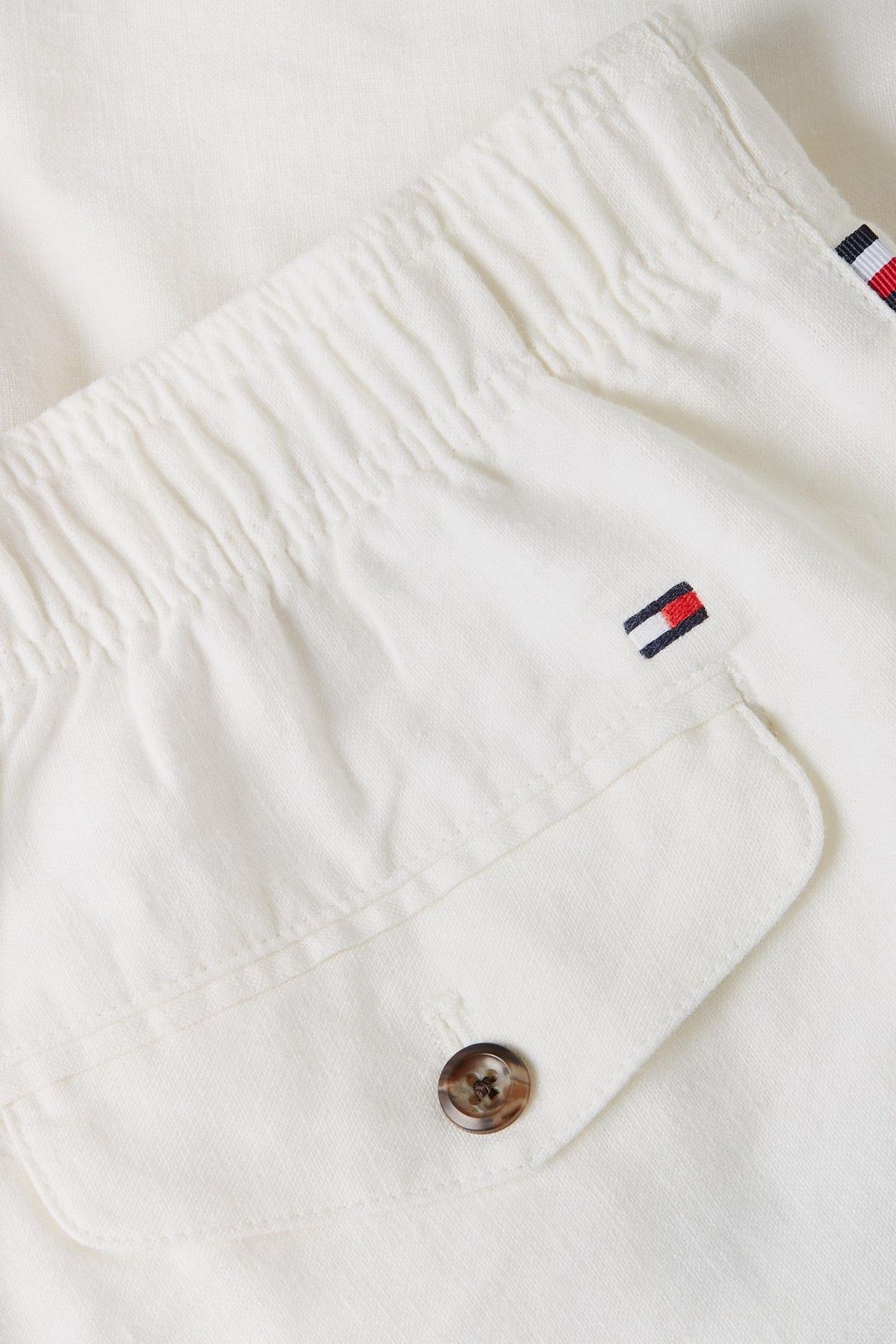 HARLEM PO LINEN SHORT IVORY SILK 3