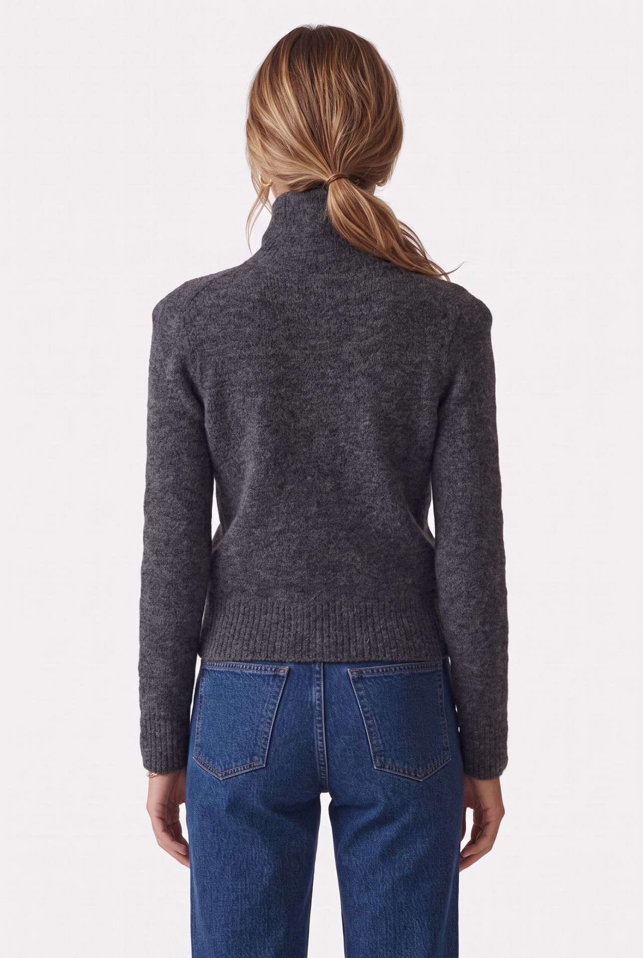 MALO SWEATER ANTHRACITE 2