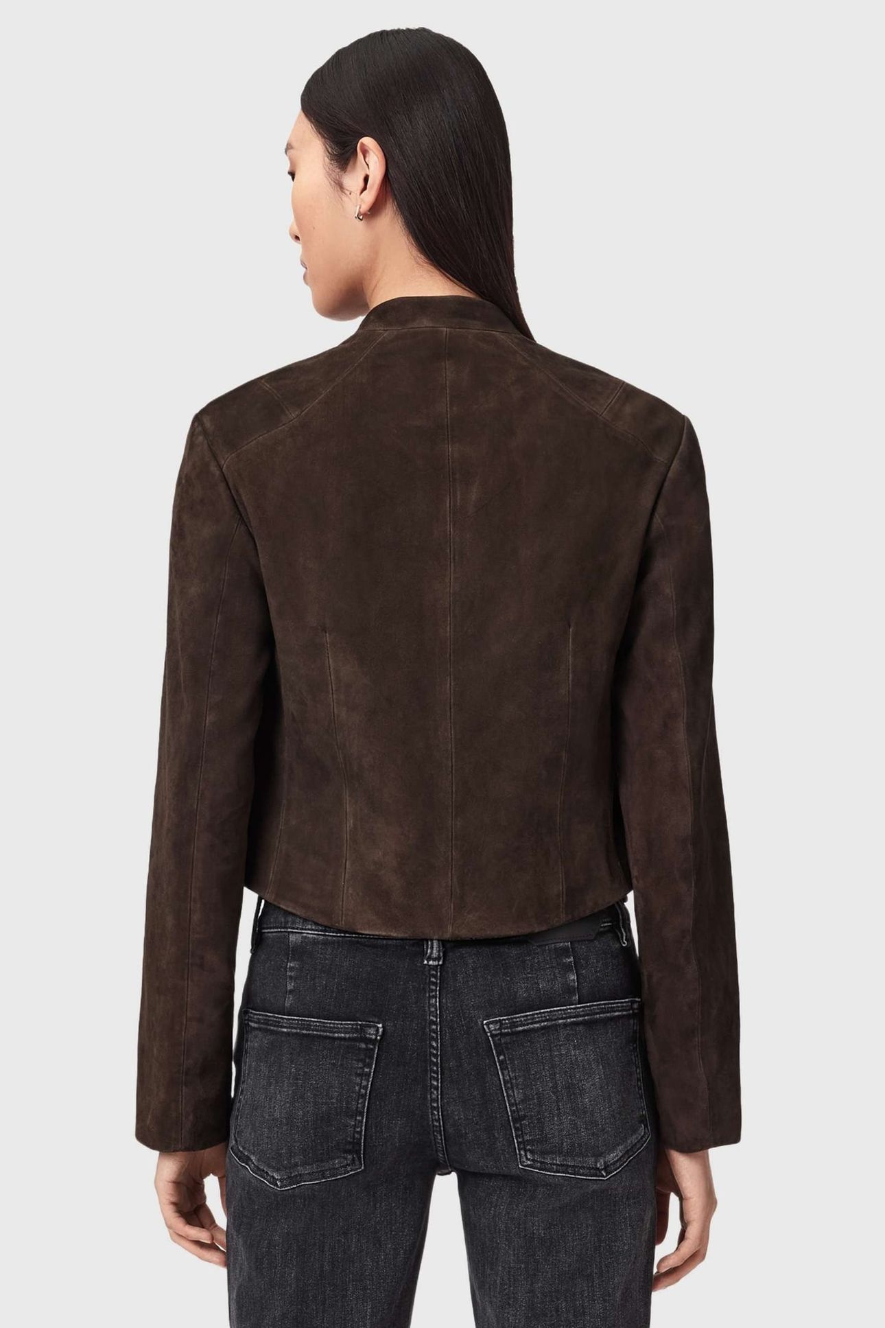 SADLER SUEDE JACKET BITTER BROWN 2