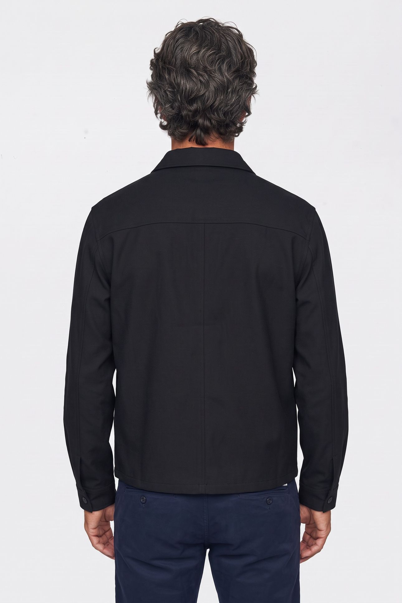 WILLIAM OVERSHIRT BLUE GRAPHITE 2
