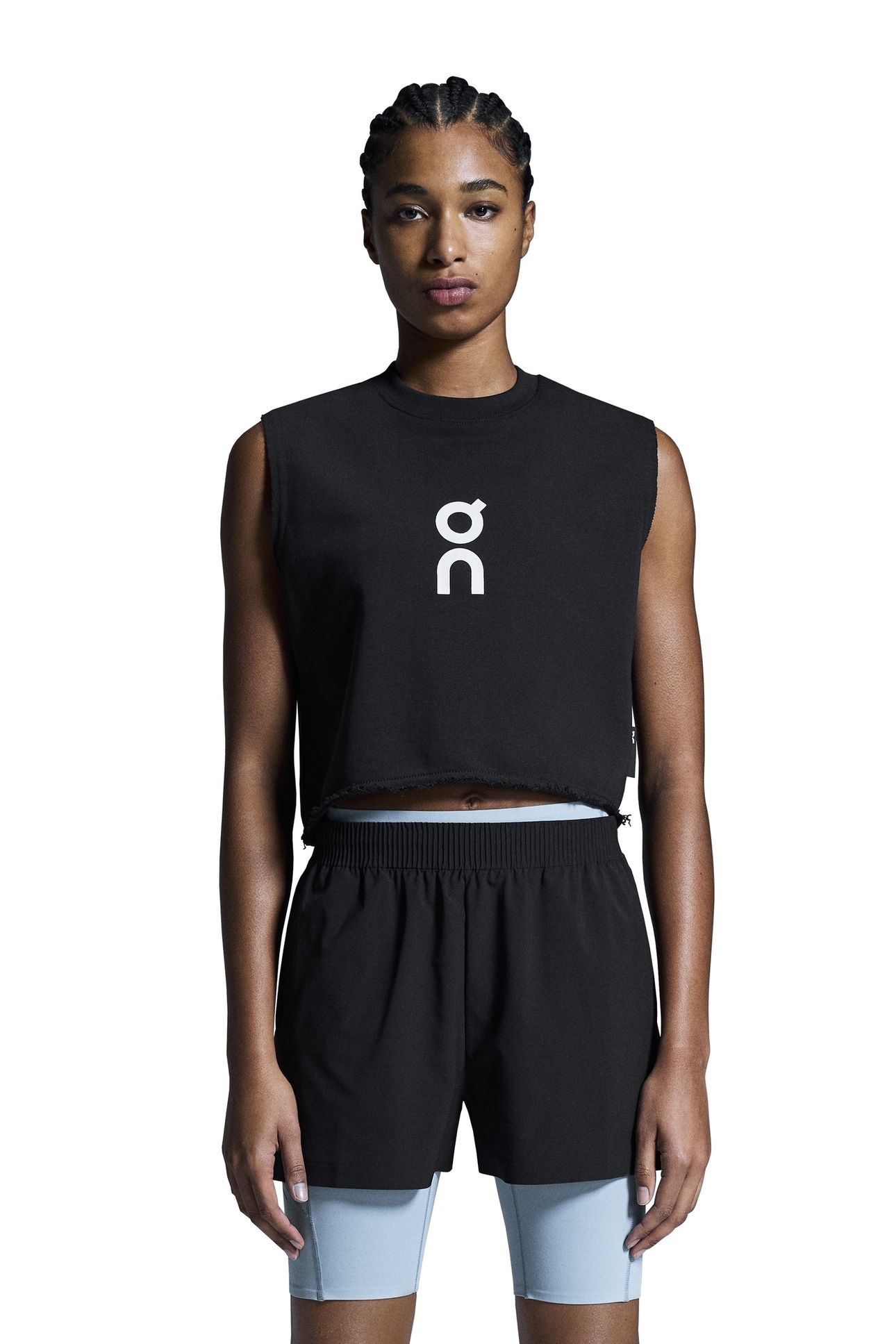 CLUB CREW CROP 1 BLACK 1