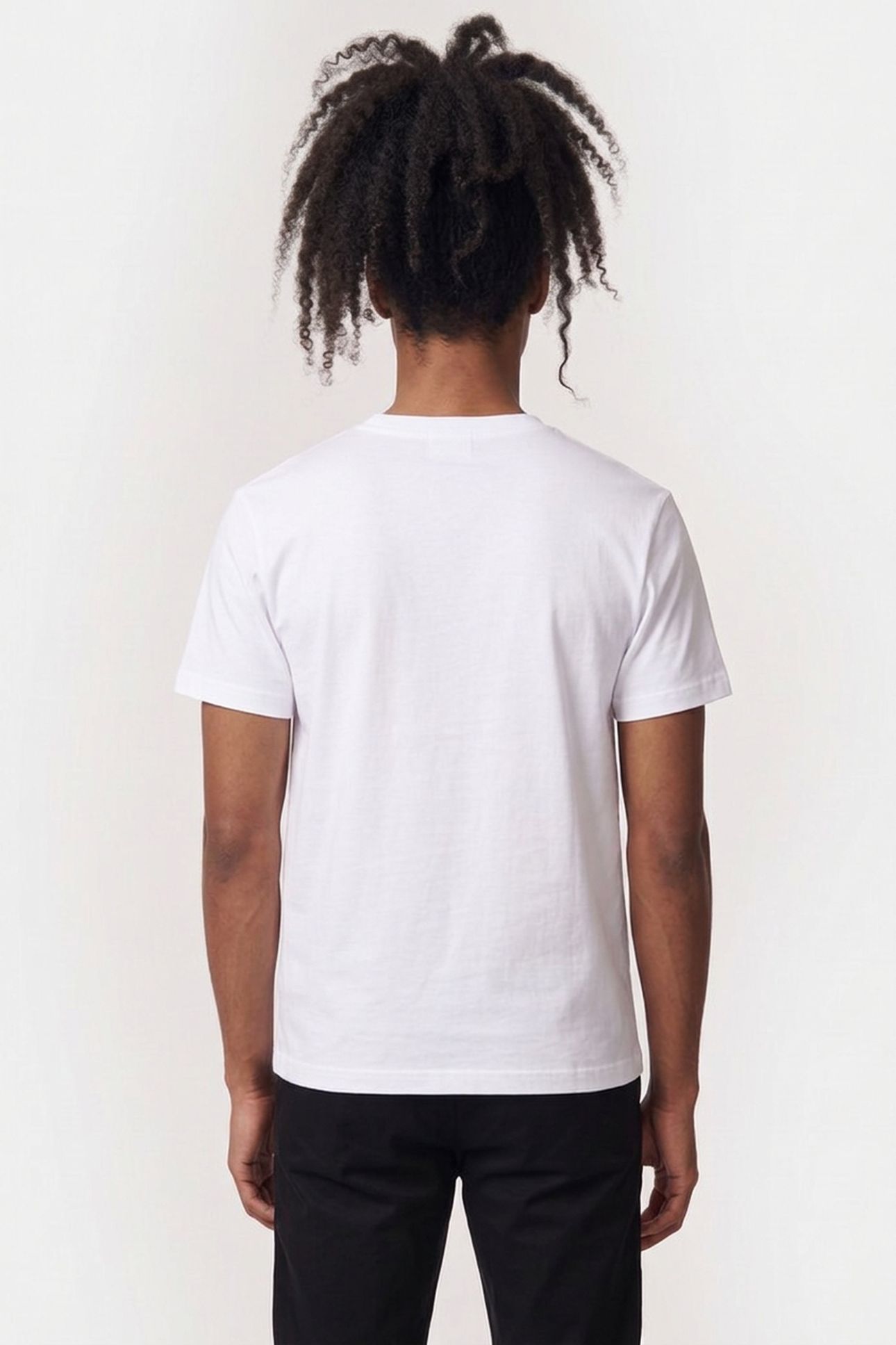 UNISEX T-SHIRT OLIVE OIL WHITE 5