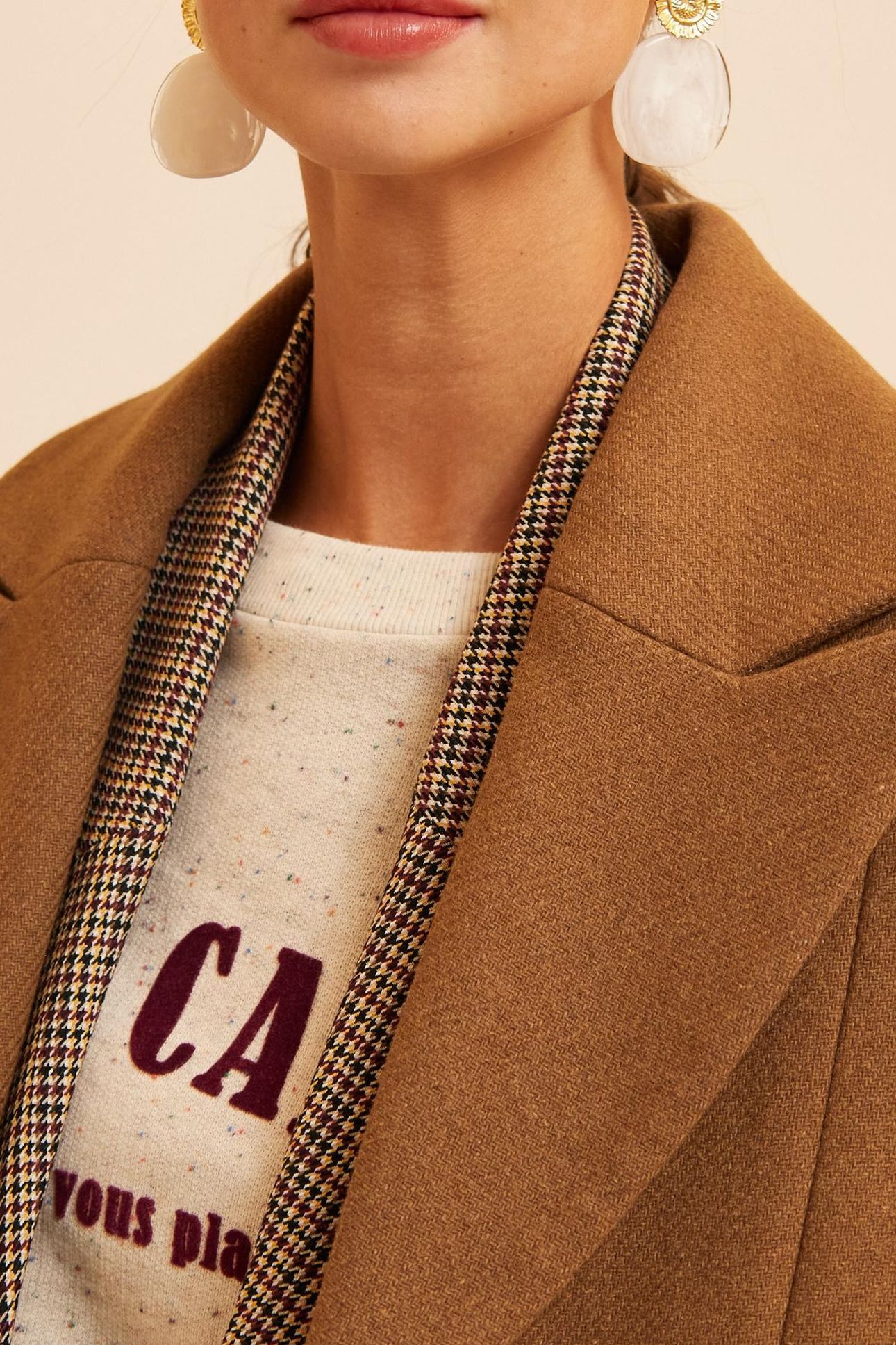 CAMEL LONG COAT 5