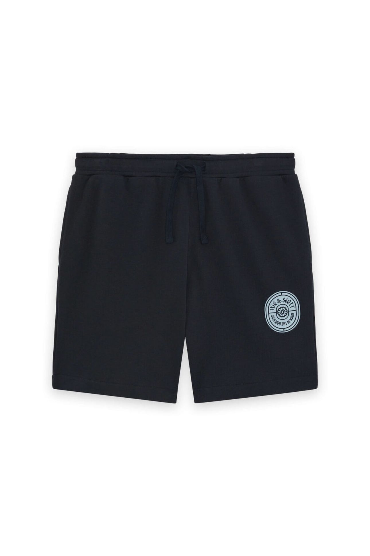 BORDERS LABEL GRAPHIC SWEATSHORT DARK NAVY 4