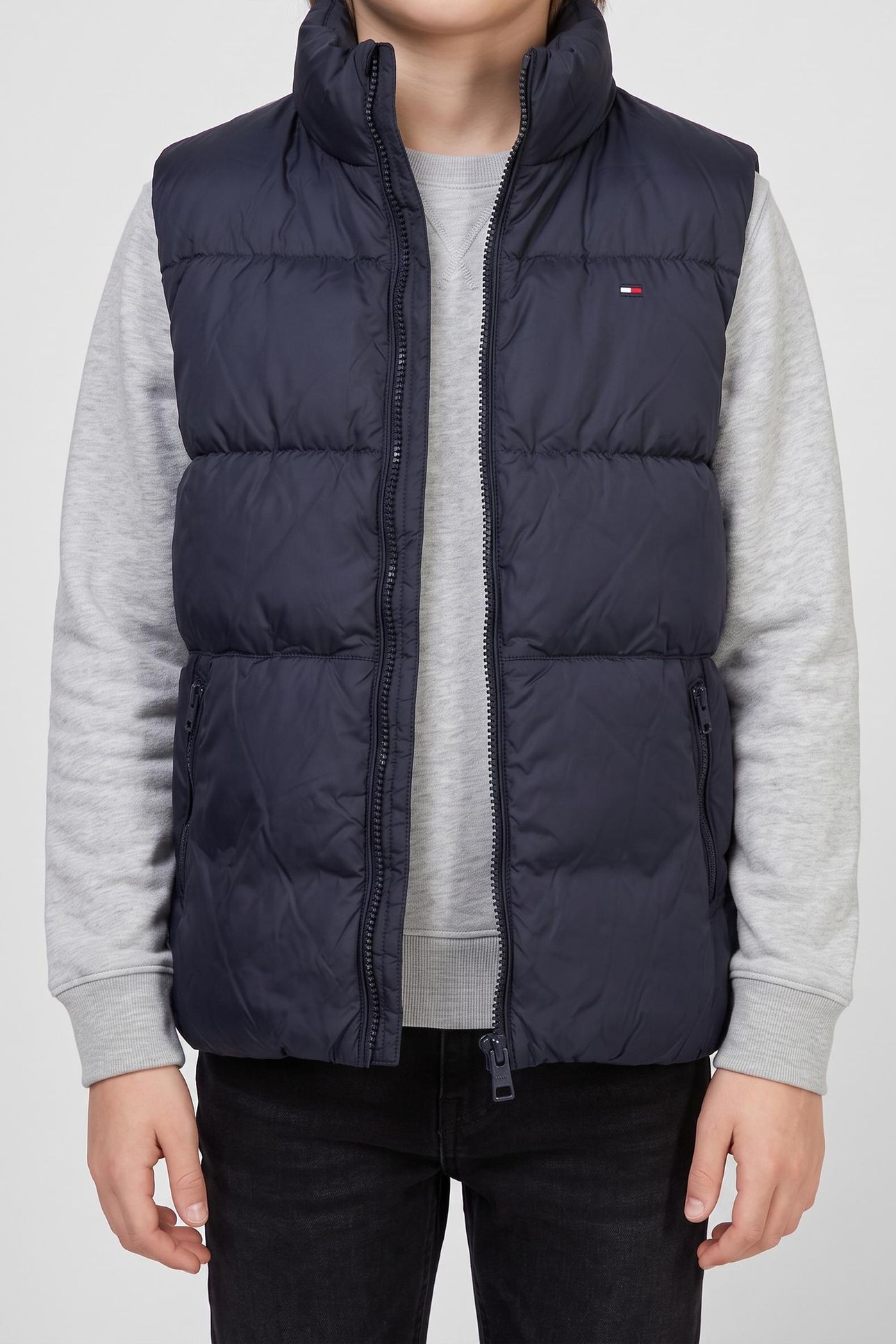 BOYS ESSENTIAL PADDED VEST DESERT SKY 1