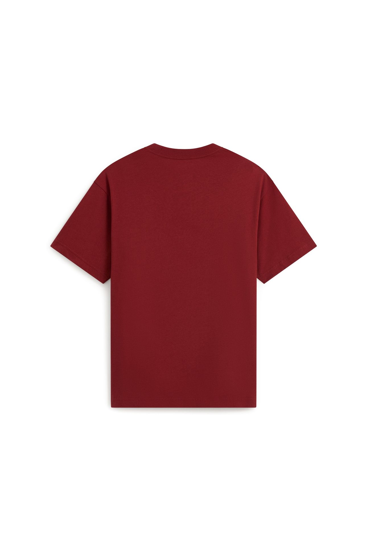 LEFT CHEST II LOOSE SS TEE POPPY EMBER 4