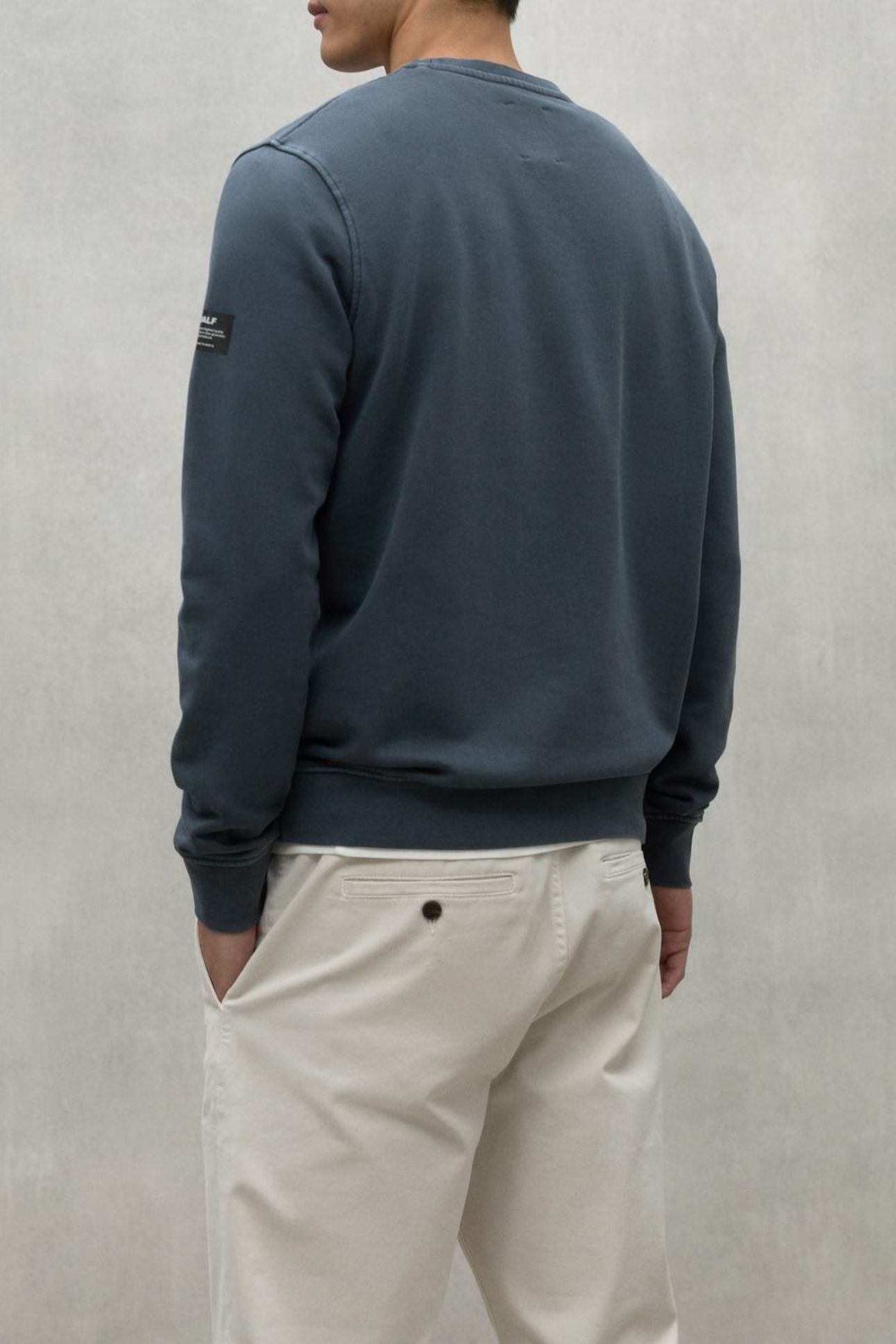BARDERALF SWEATSHIRT STEEL BLUE 2