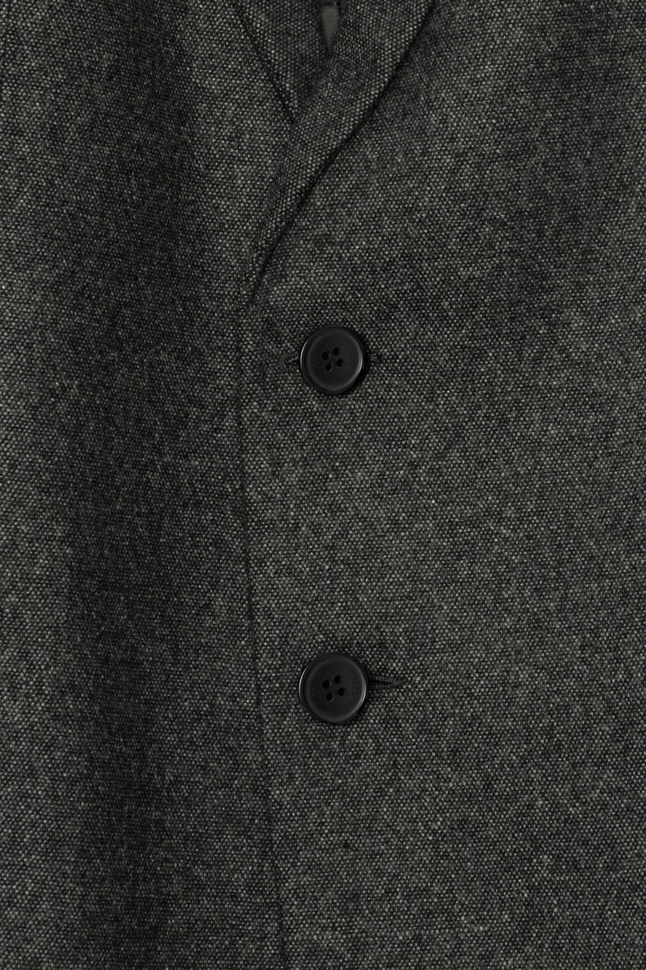 DARK HEATHER GREY TWEED-LOOK SUIT JACKET 8