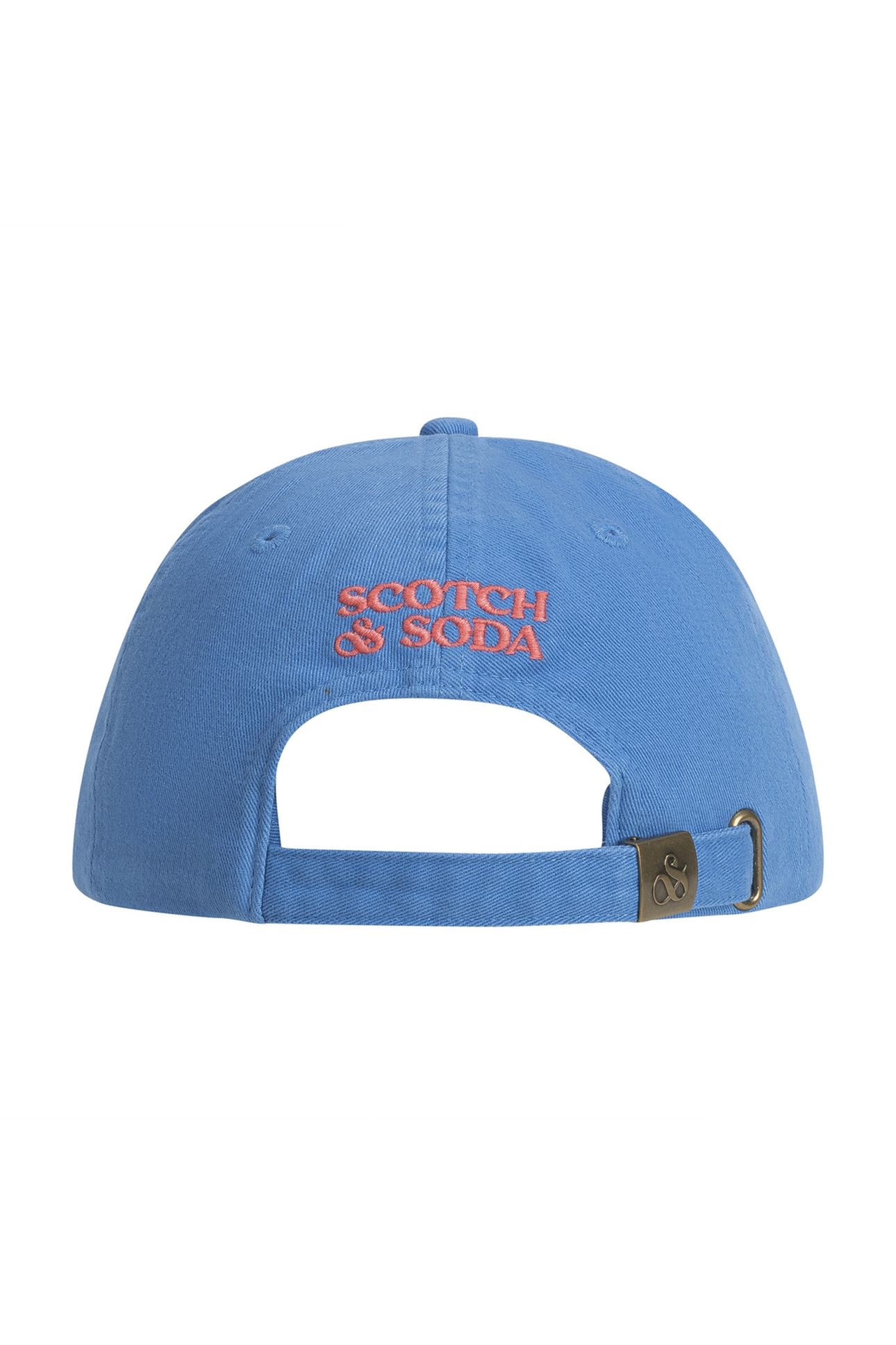 UNISEX COTTON ADJ CAP BLUE 2