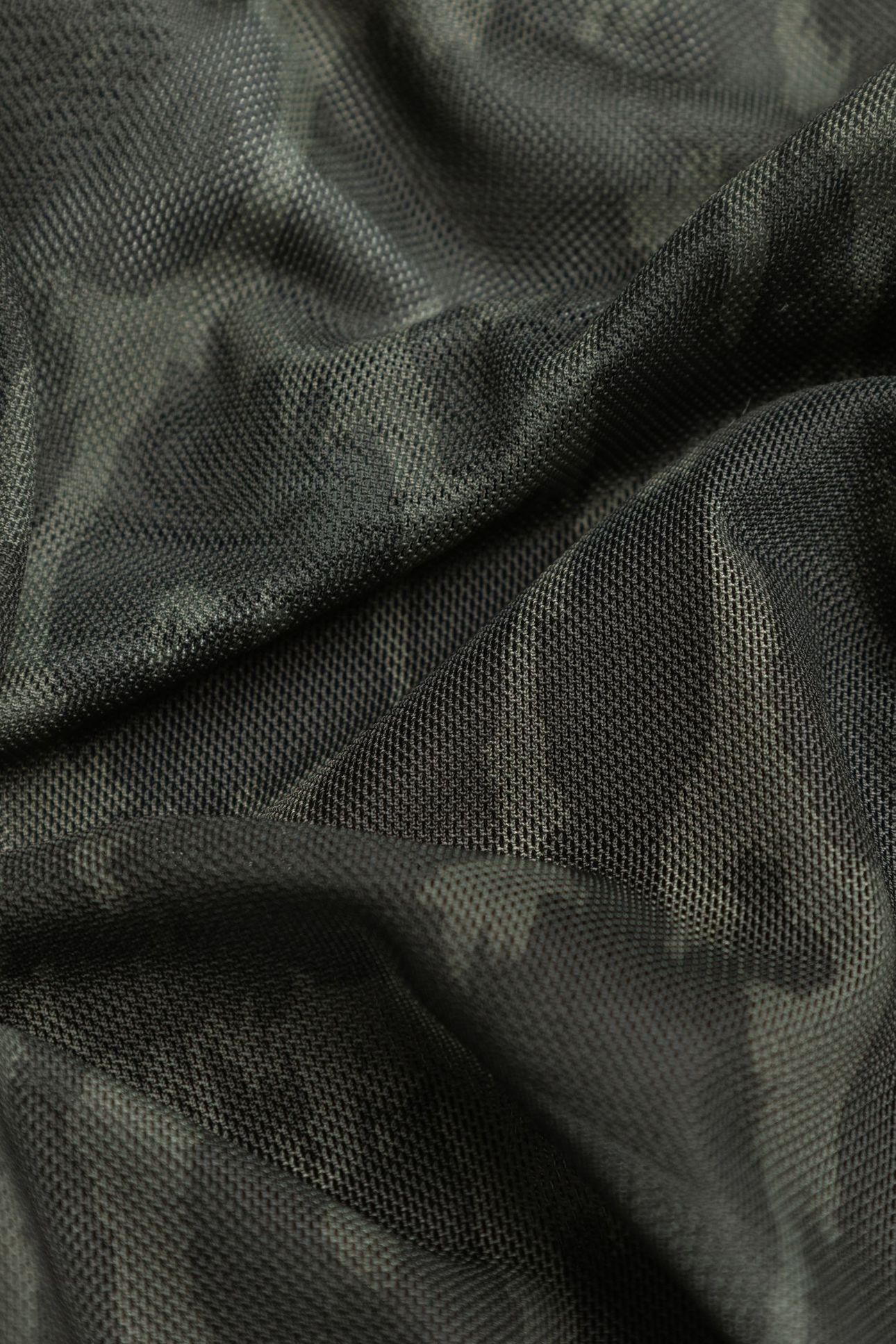 KHAKI MESH T-SHIRT WITH LEOPARD PRINT 6