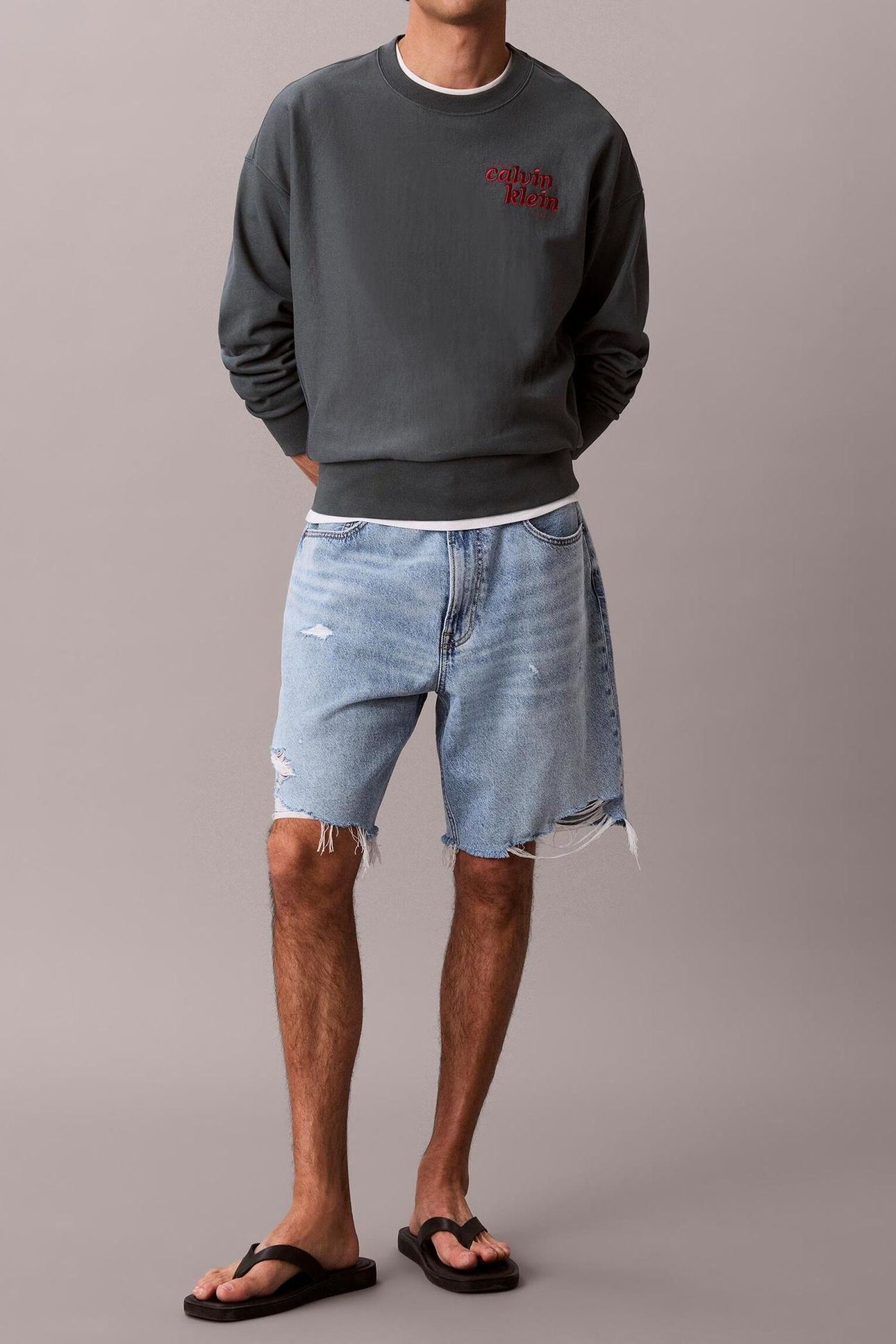 LS PREMIUM TERRY GRAPHIC DARK SLATE 1