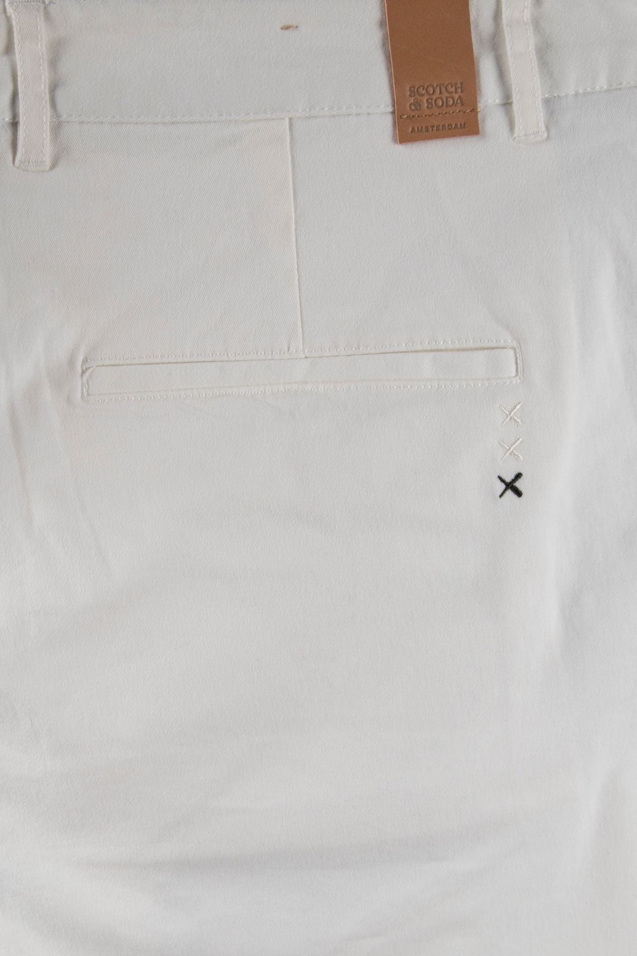 CORE STUART COTTON-BLEND TWILL REGULAR-FIT SHORT OFF WHITE 5
