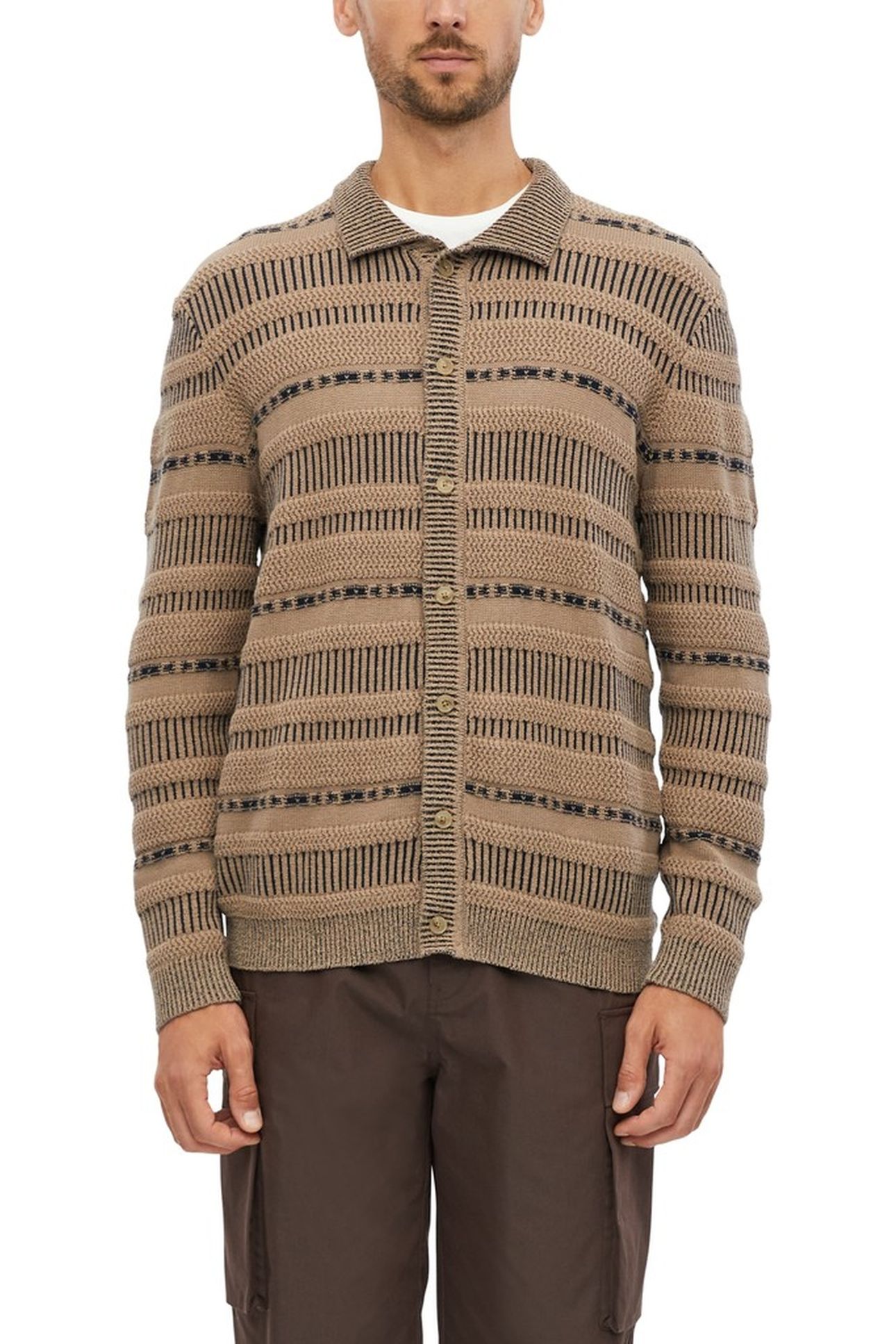 S.OLIVER PULLOVERS BROWN 1