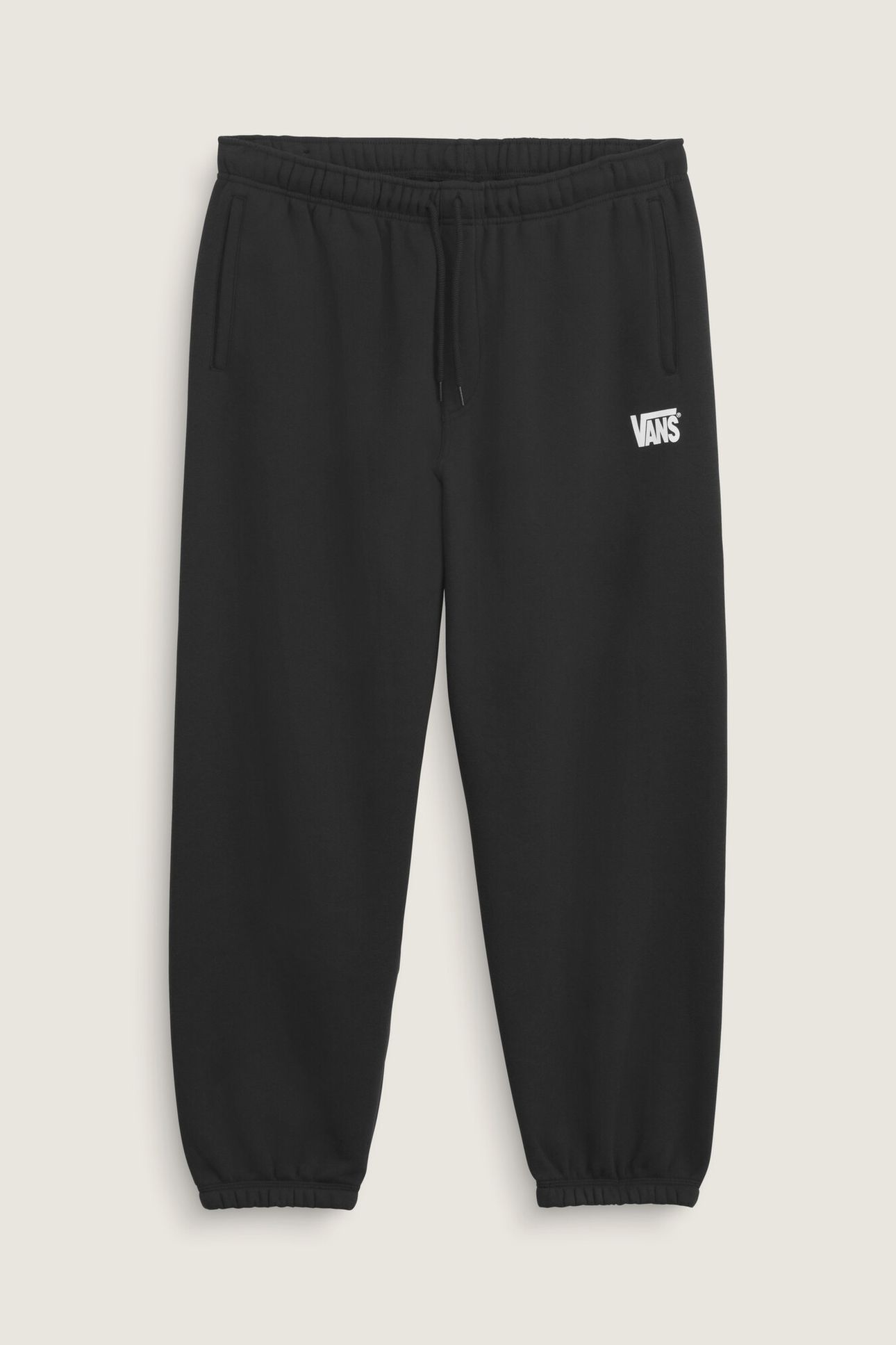 STRETCH LOGO FLEECE PANT II BLACK/WHITE 5