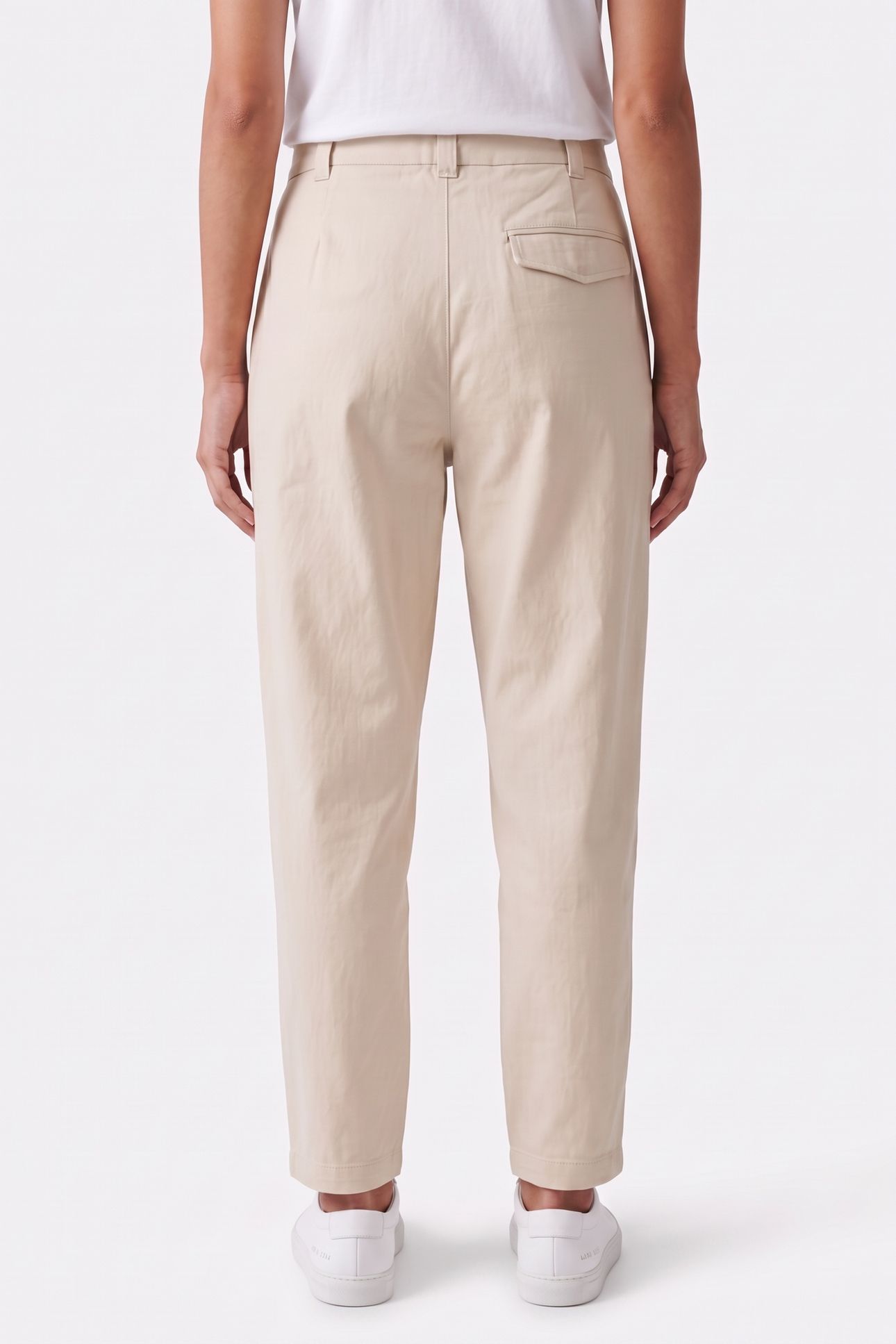 UNISEX TROUSERS RENATO ECRU 4
