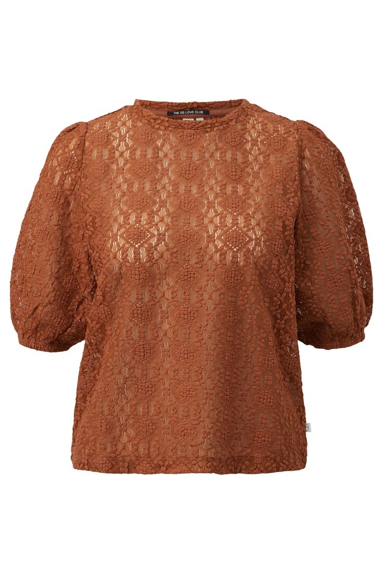 S.OLIVER-QS T-SHIRTS BROWN 4