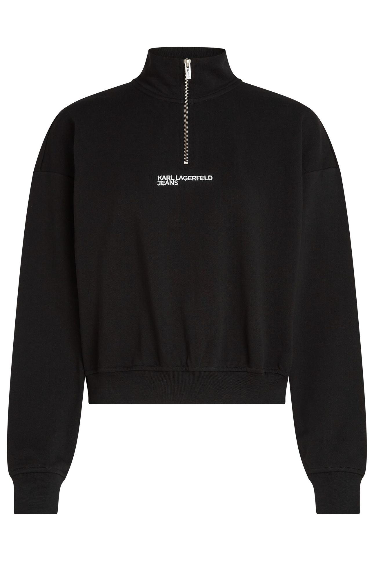 KLJ HALF ZIP SWEAT BLACK 4