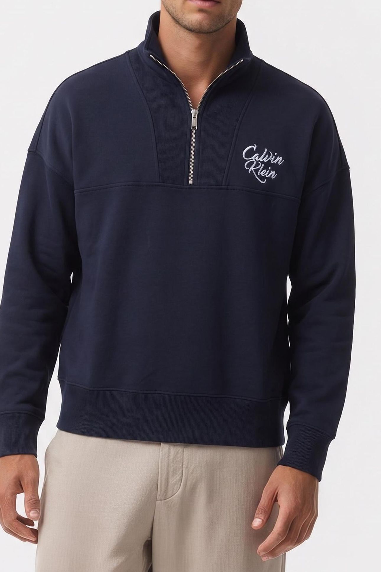 PREMIUM FLEECE LOGO DARK SAPPHIRE 1