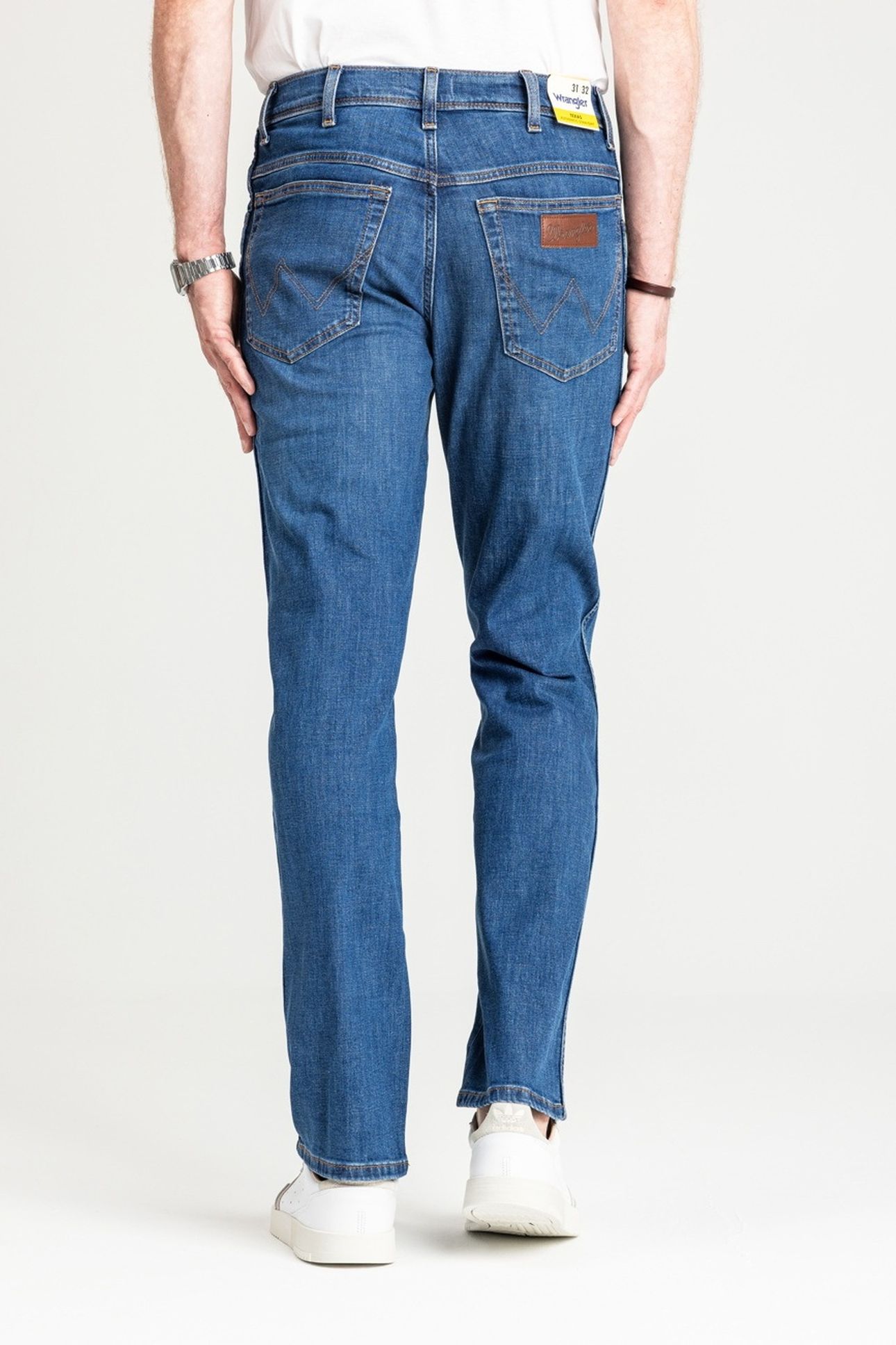 TEXAS MID VISUAL JEANS DENIM BLUE 2