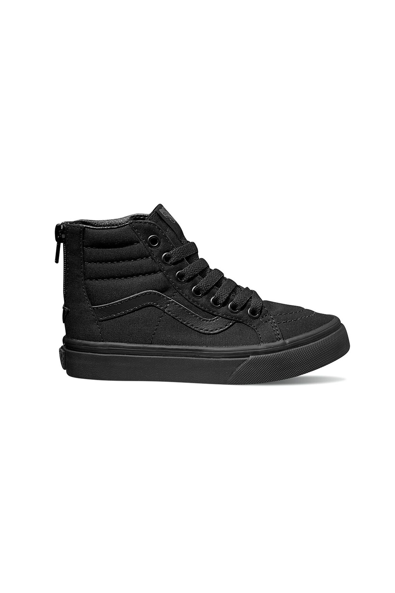 YOUTH UNISEX SK8-HI ZIP POP CHECK BLACK/BLACK 1
