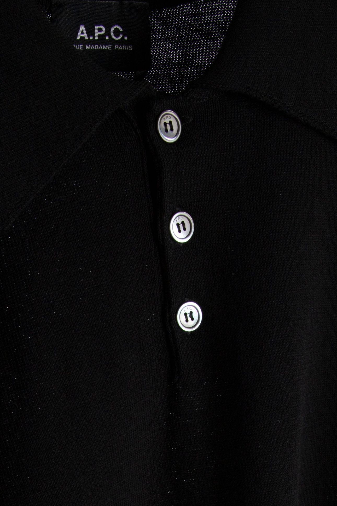 UNISEX POLO BLACK 5