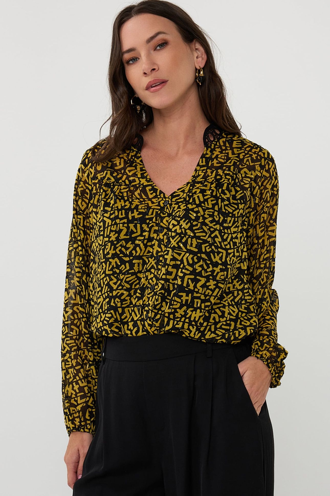 BLOUSE UNIFIED PRINT 1