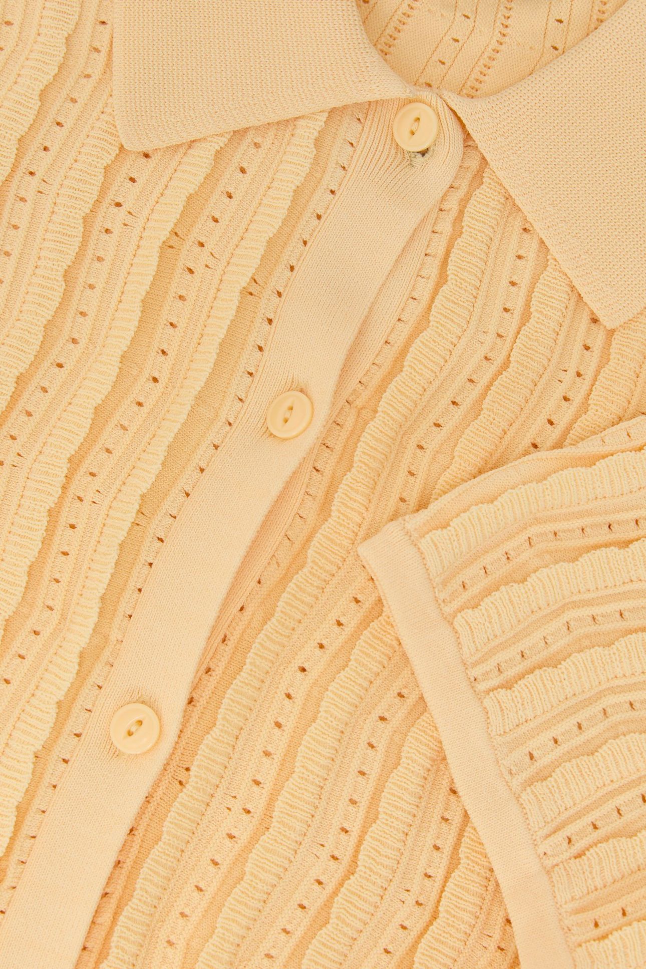 STITCH DETAIL SHIRT BUTTERMILK YELLOW 6