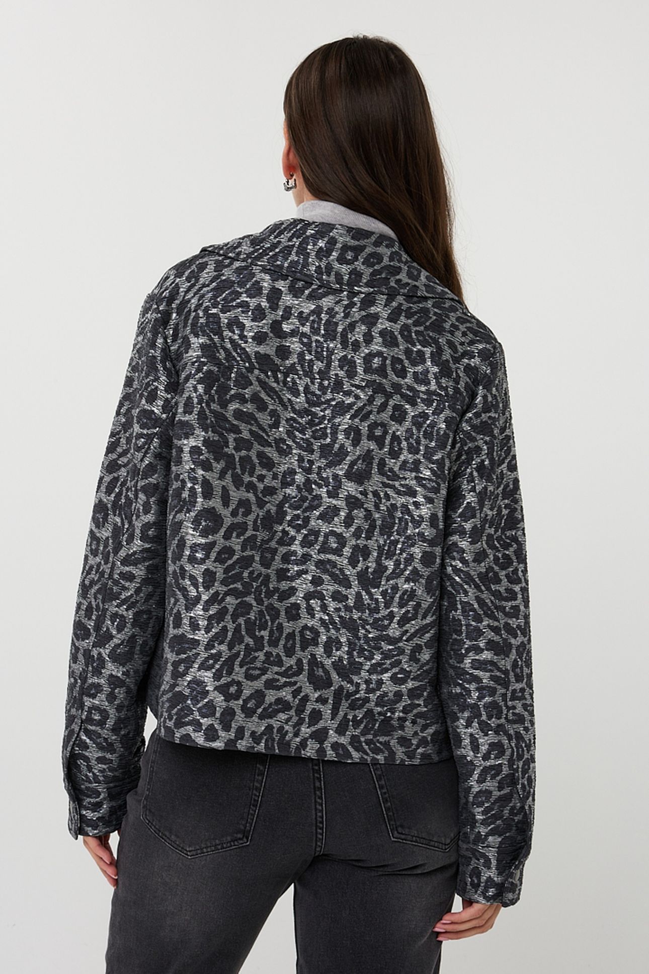 JACKET LEOPARD ANTHRACITE 5