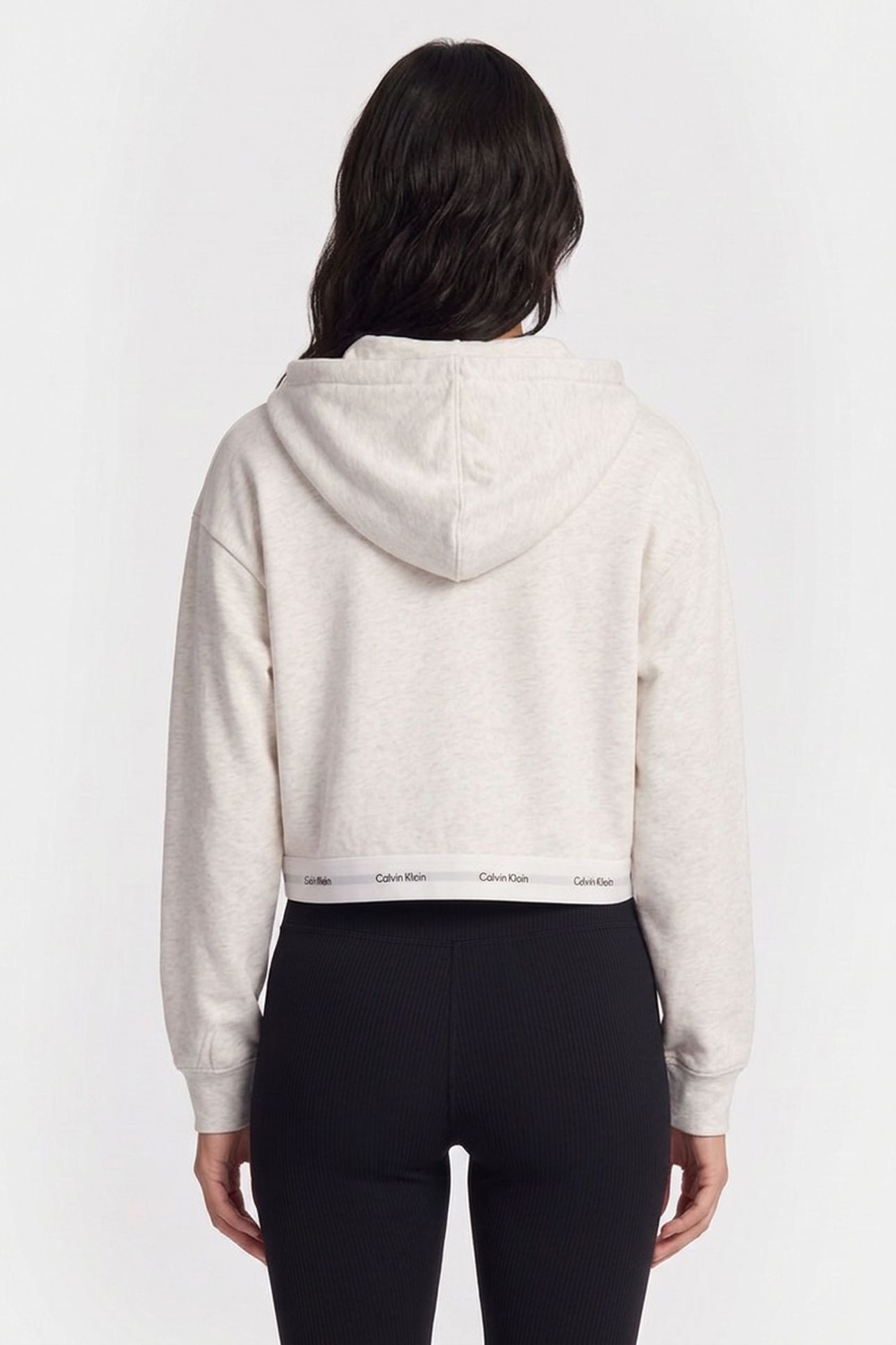 LS TERRY LOGO WAIST VANILLA HEATHER 2