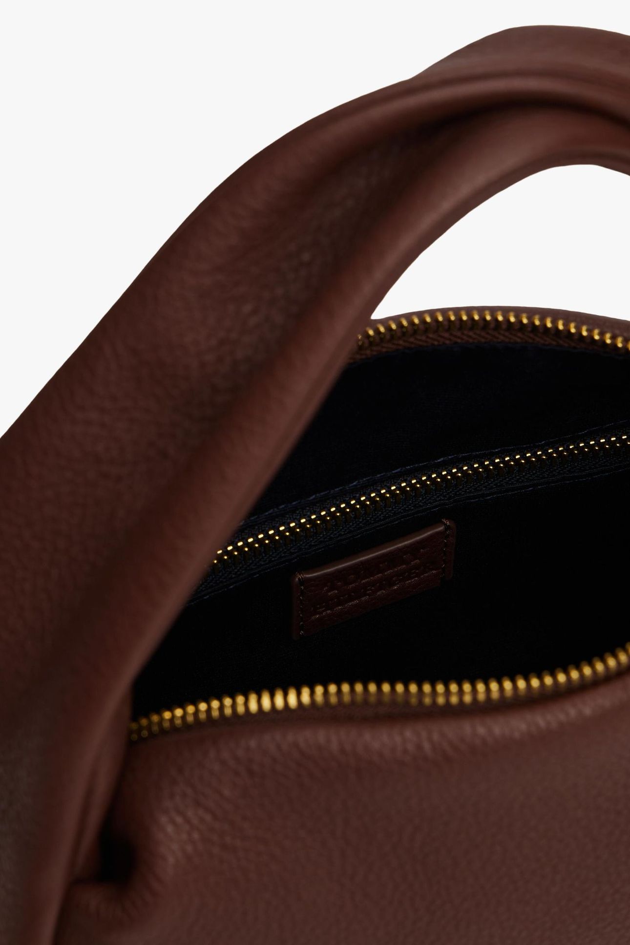 CITY LEATHER MINI BAG RICH WALNUT 3