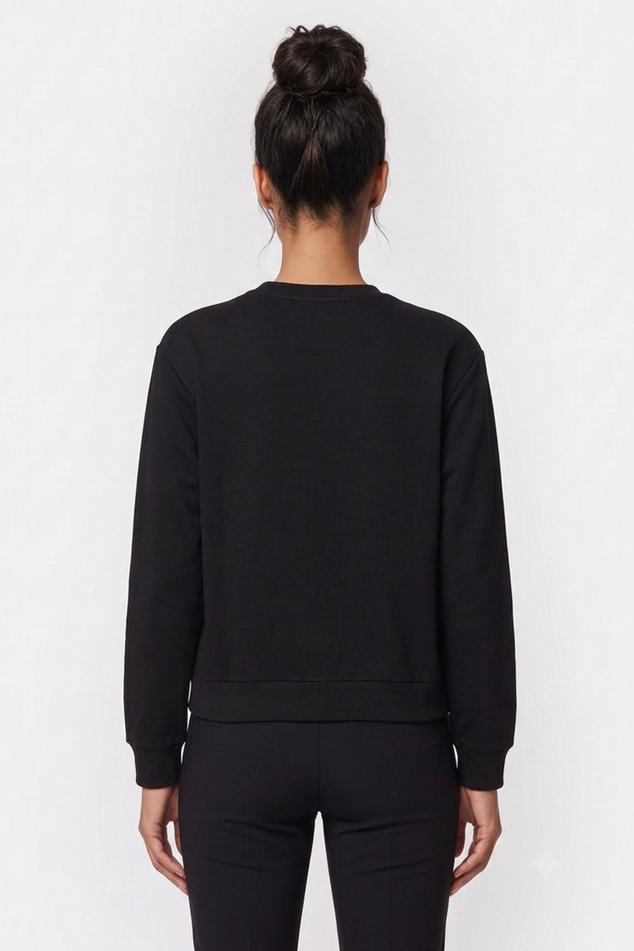 KARL DAILY SWEATSHIRT BLACK 2