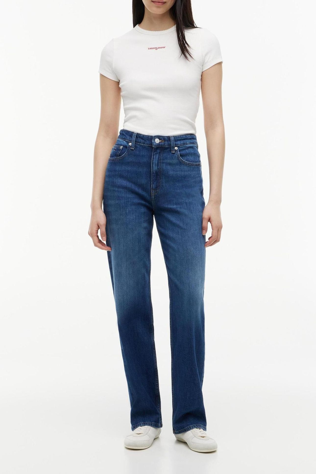 LAYLA HIGH RISE SLIM STRAIGHT DENIM DARK 3