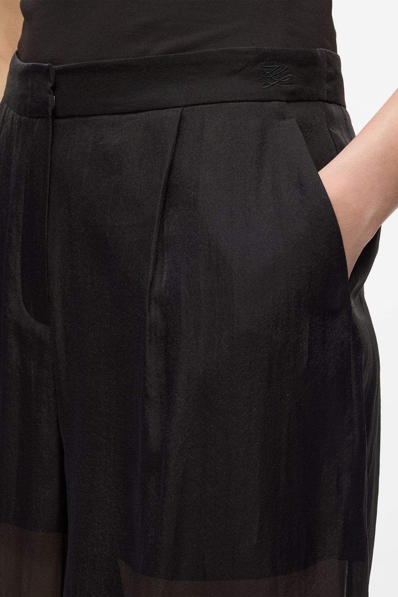 ORGANZA FASHION PANTS BLACK 9