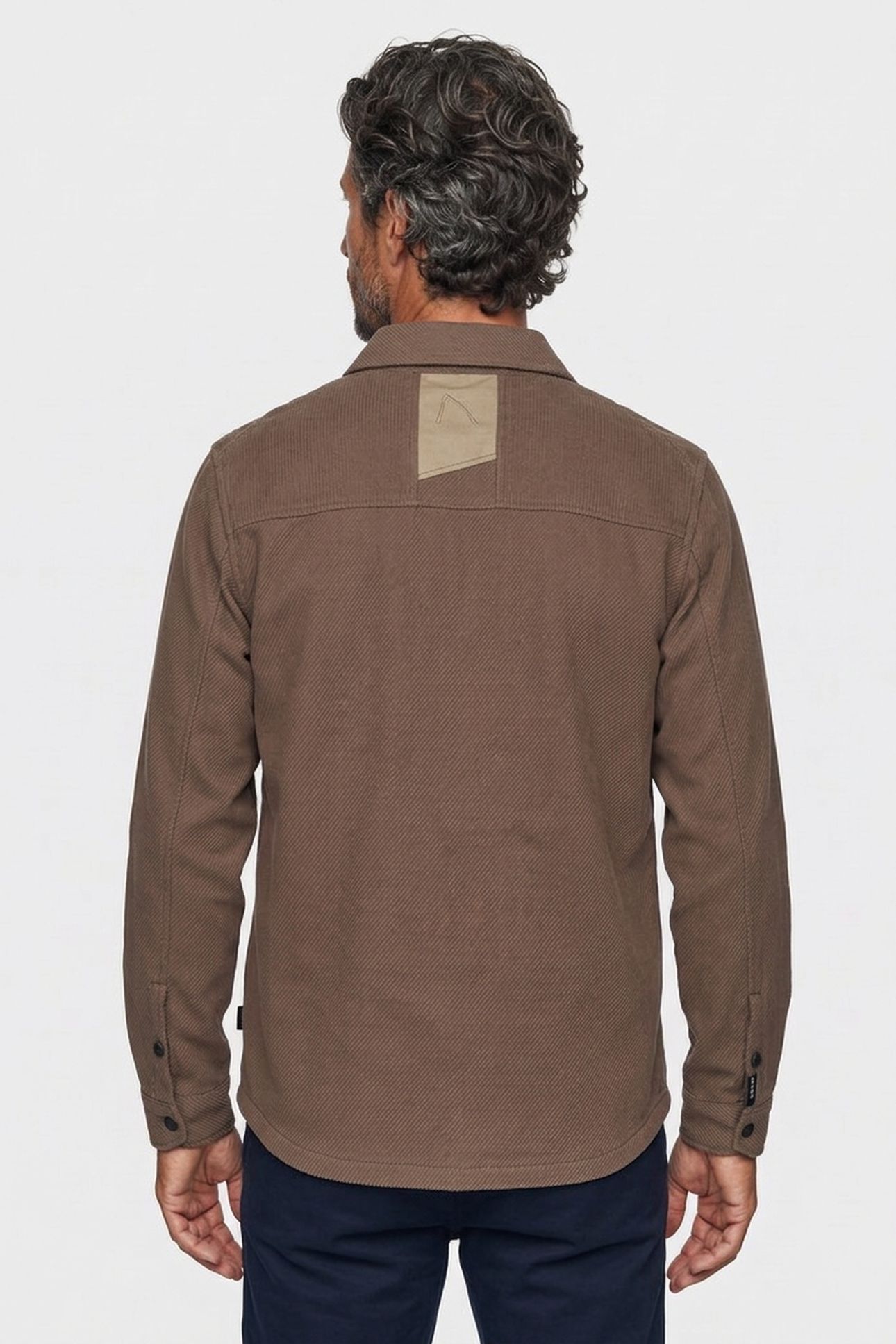SHIRT LONG SLEEVE AXEL BLAZE STONE GRAY 2