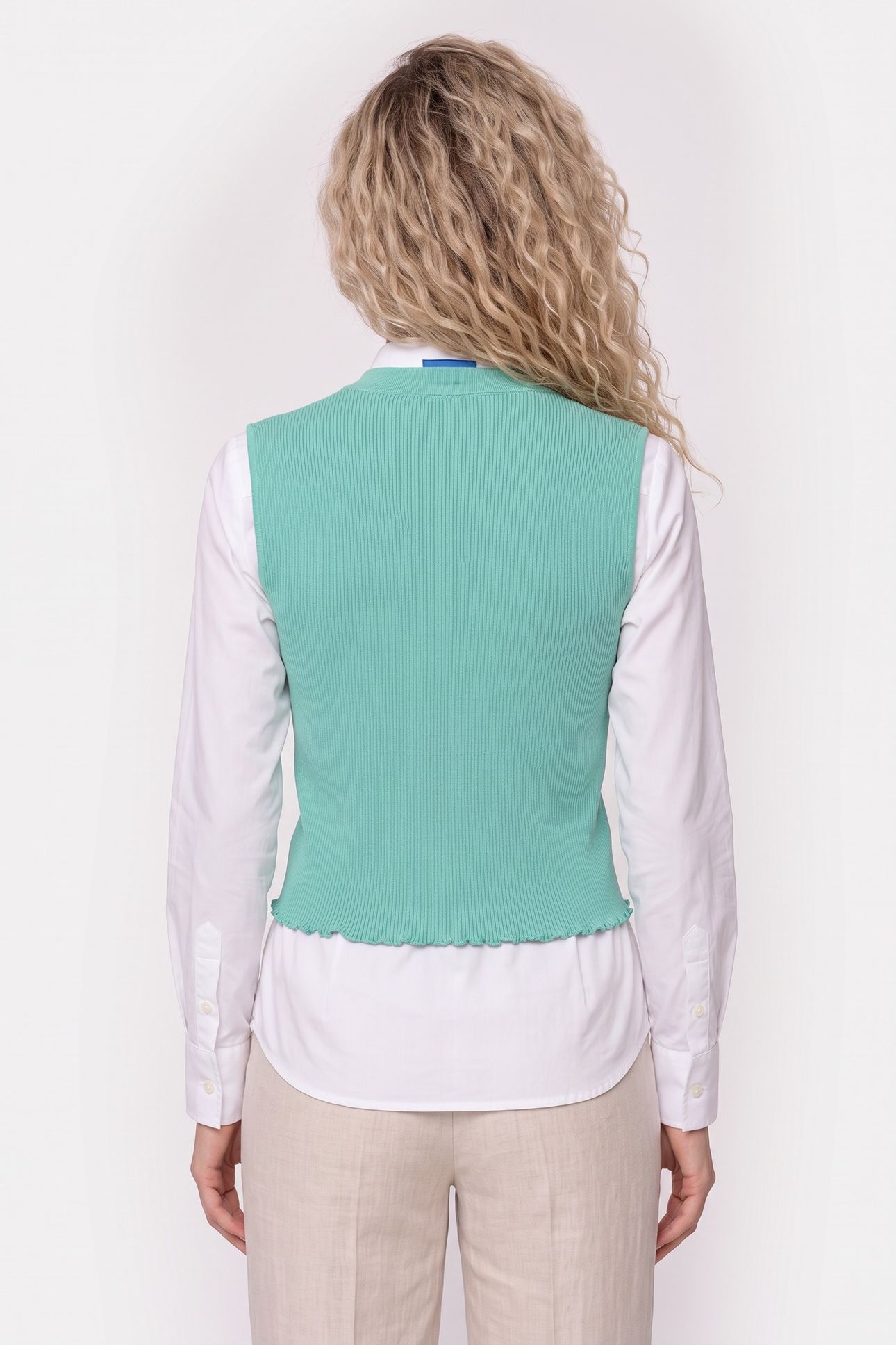 KLJ LIGHT KNIT TOP WASABI 4