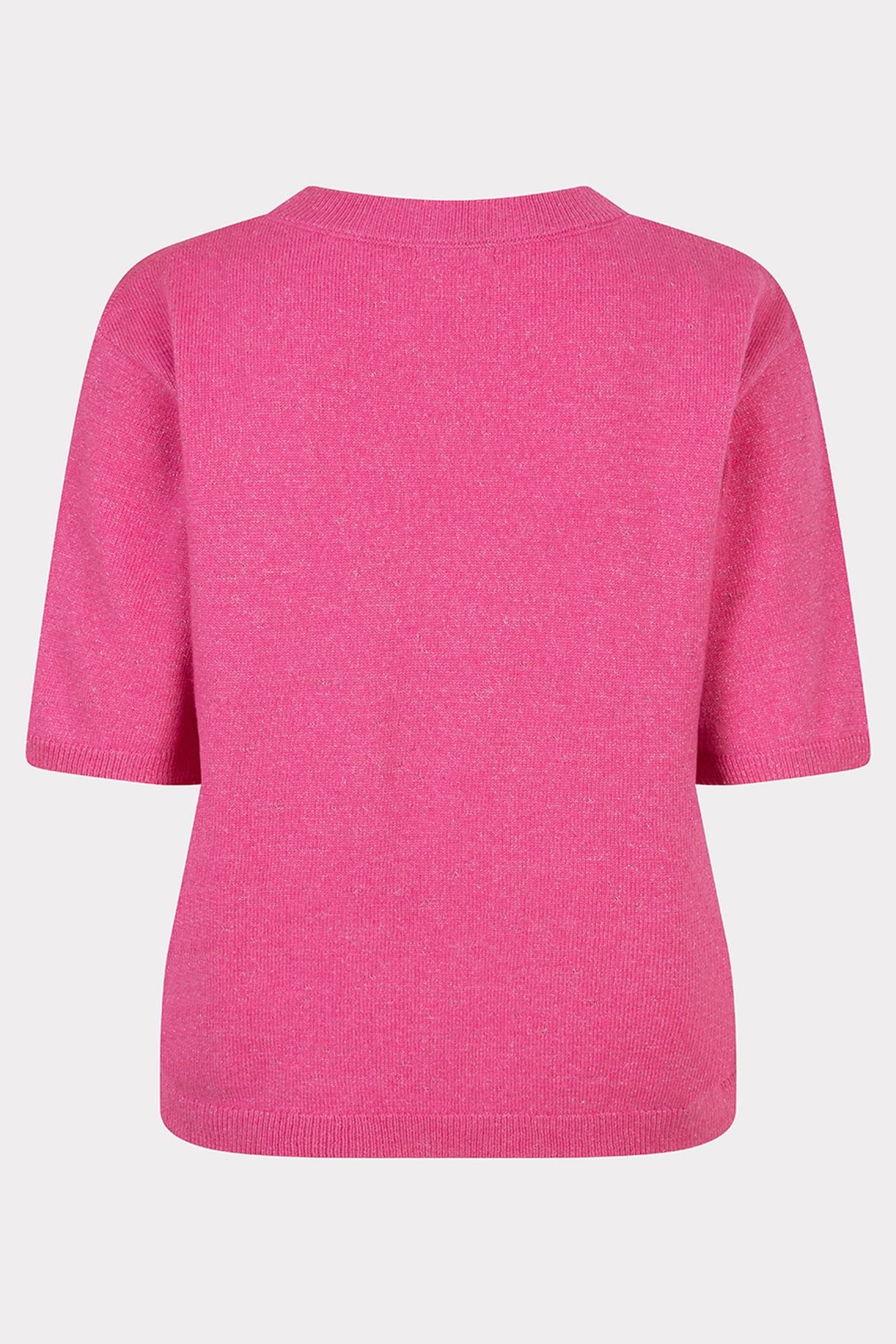 SWEATER S/SLVE WOOL FRAMBOISE 2