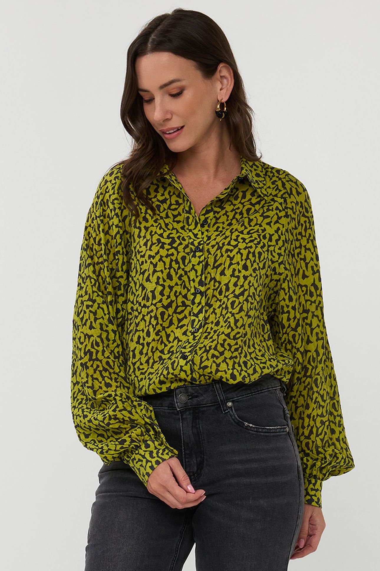 BLOUSE LITTLE CITY PRINT 3
