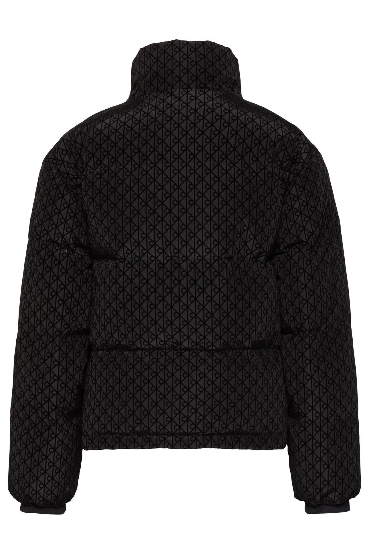 AOP MID WEIGHT DOWN JACKET BLACK 2