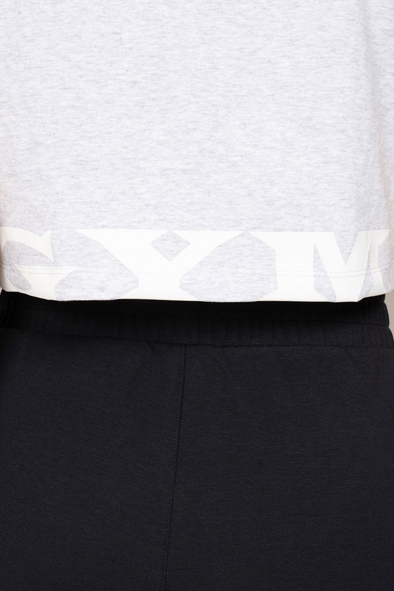 LADIES CROPPED T-SHIRT GREY 4