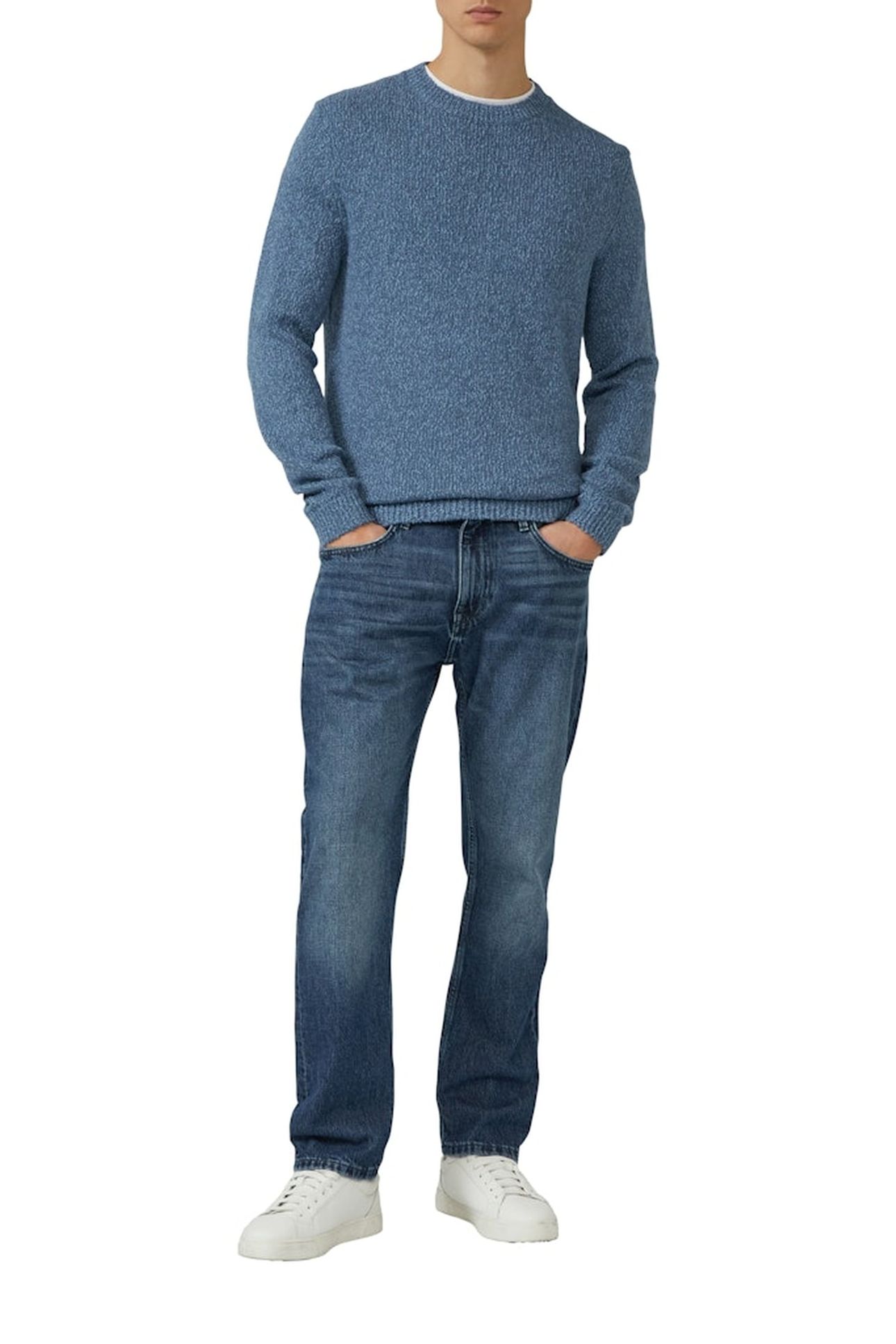 S.OLIVER PULLOVER BLUE GREEN 3